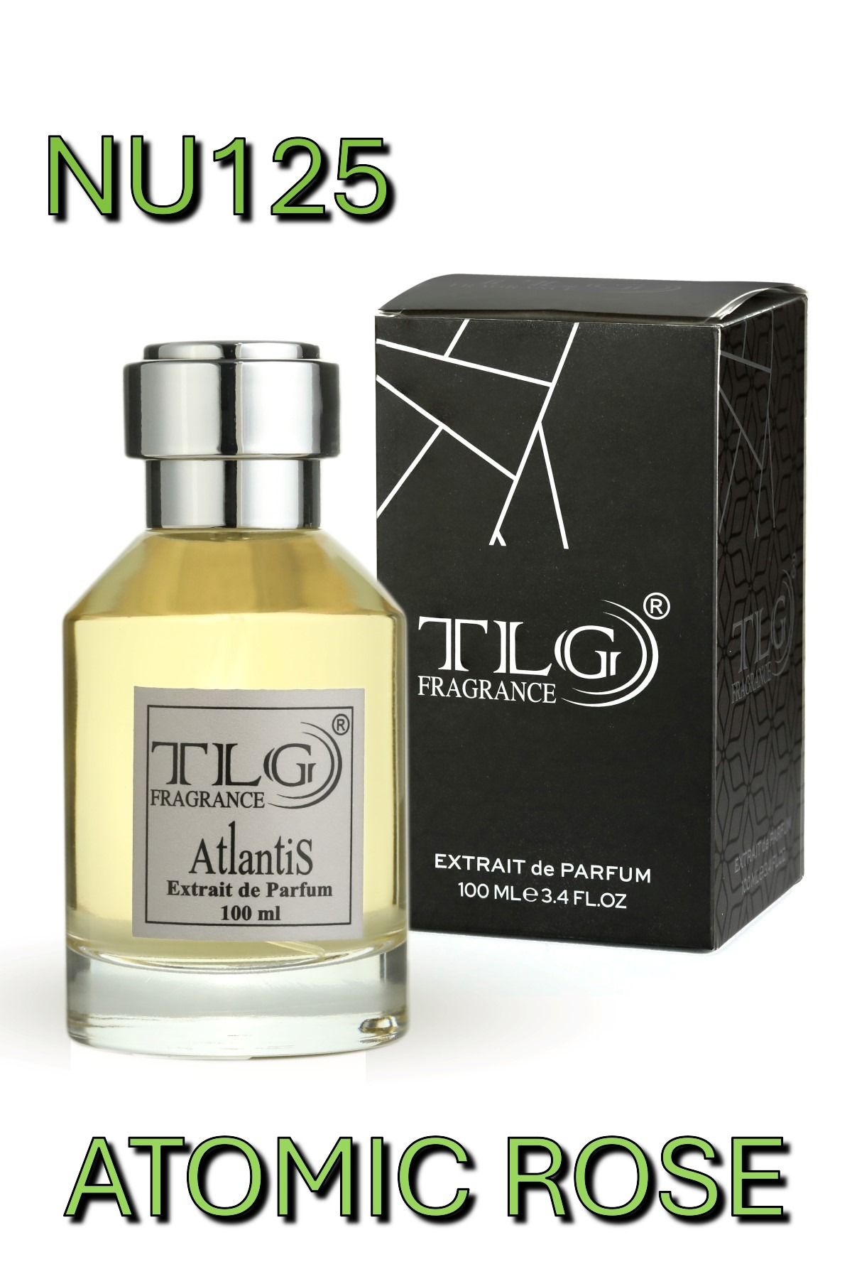 TLG TLGNU125e100 Atomic Rose Niche Extrait Unisex Parfüm, 100 ml