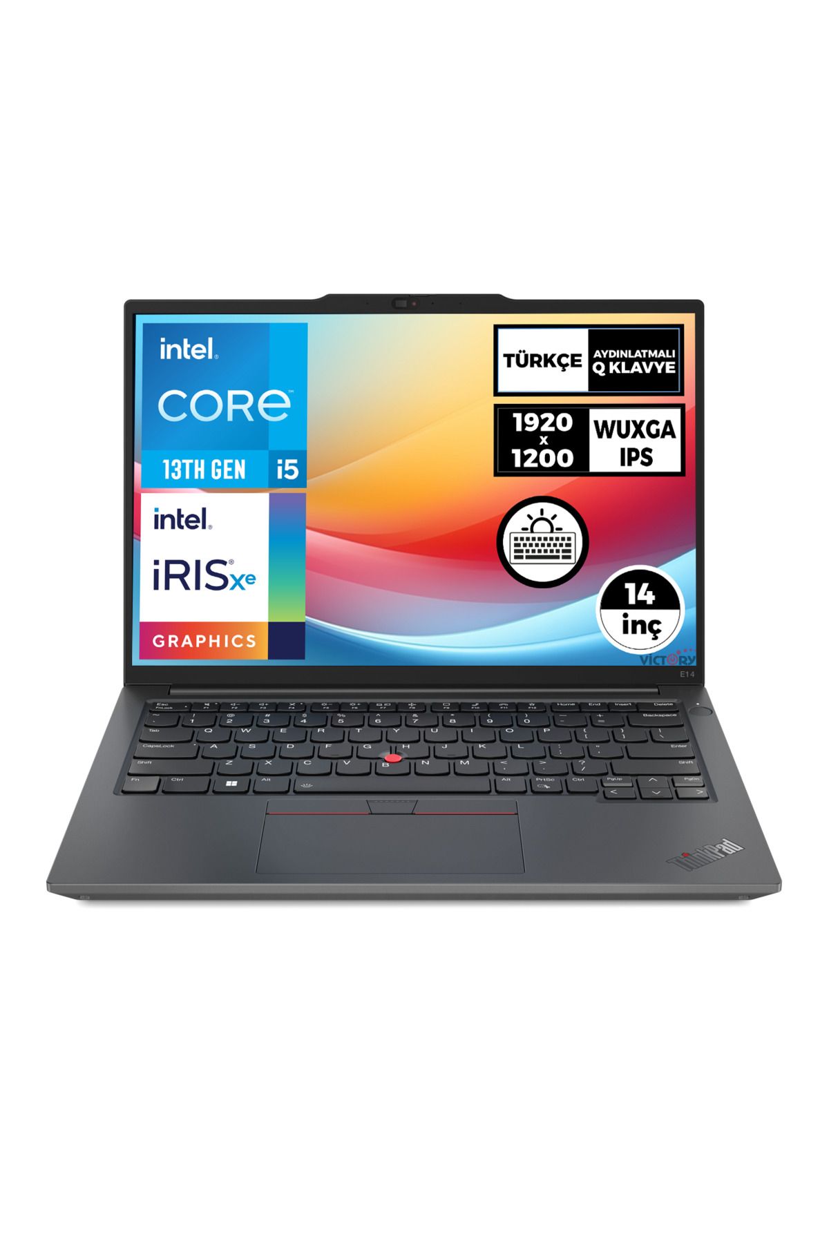 LENOVO ThinkPad E14 G5 i5-1335U 24GB 2TB SSD 14" WUXGA Freedos Taşınabilir Bilgisayar 21JK00P9TX 006