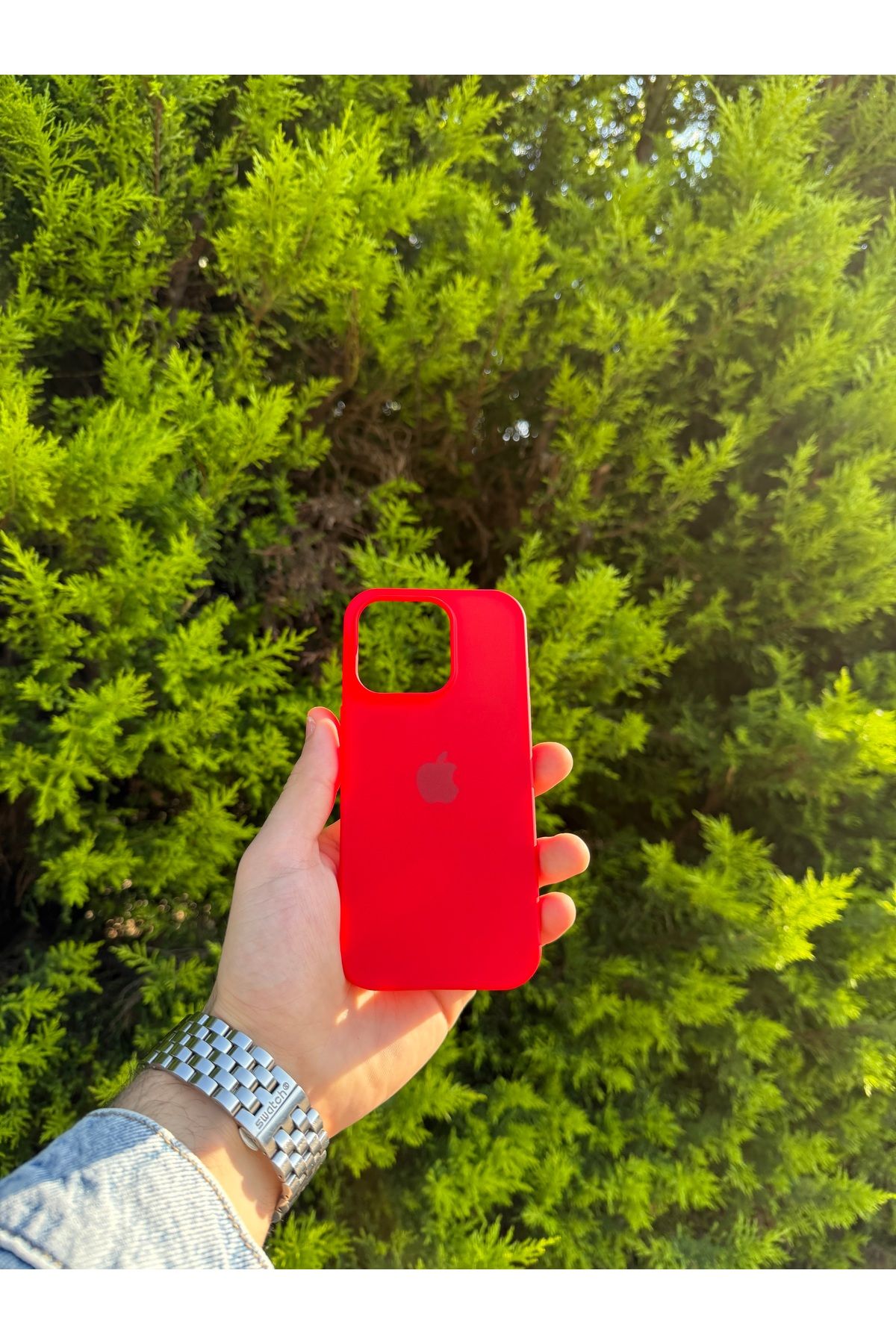 Thelioncase Apple iPhone 16 Pro Lansman Uyumlu İçi Kadife Silikon Kılıf