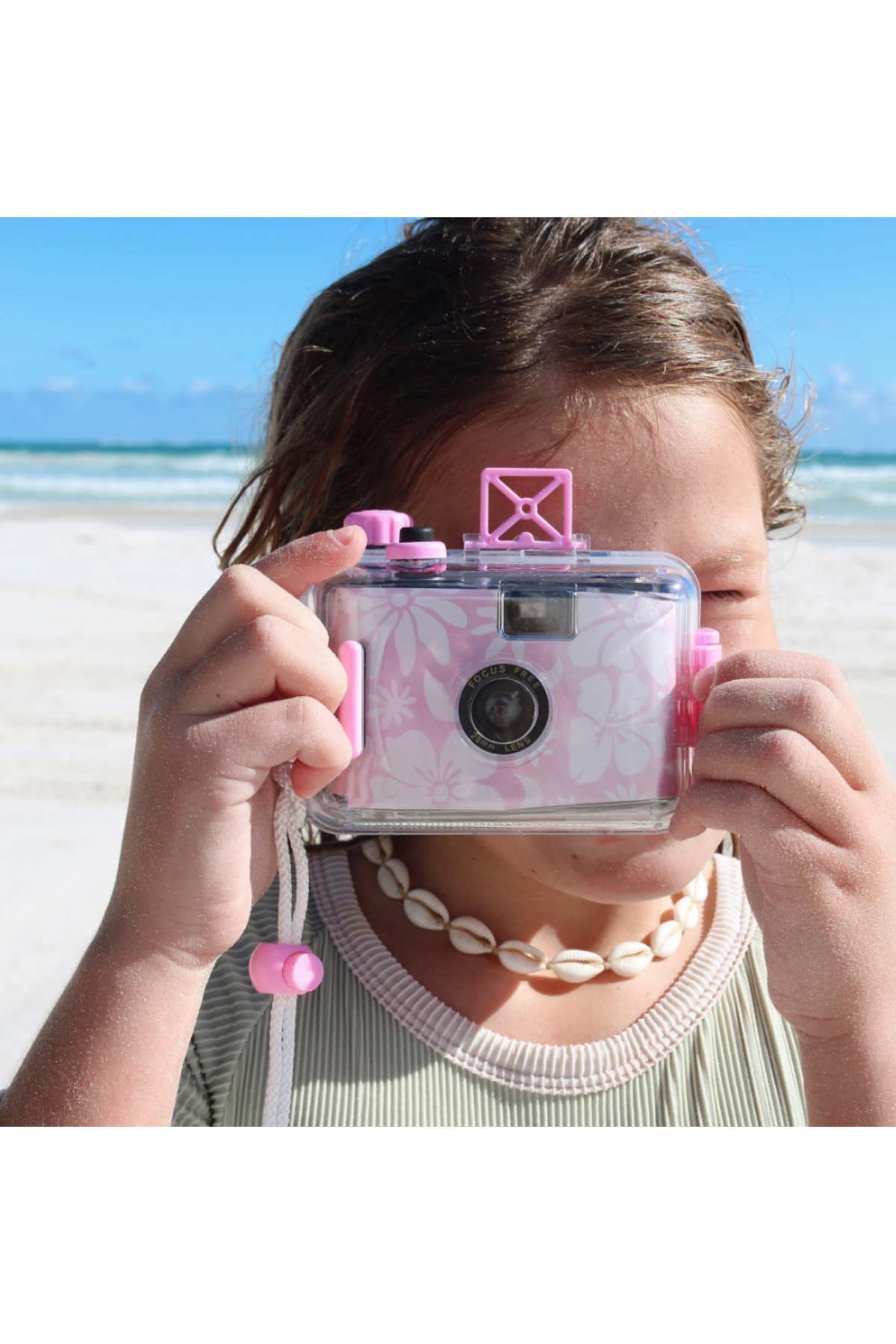 SunnyLife Sualtı Kamerası Pink Floral fotoğrafı 4 (önizleme)