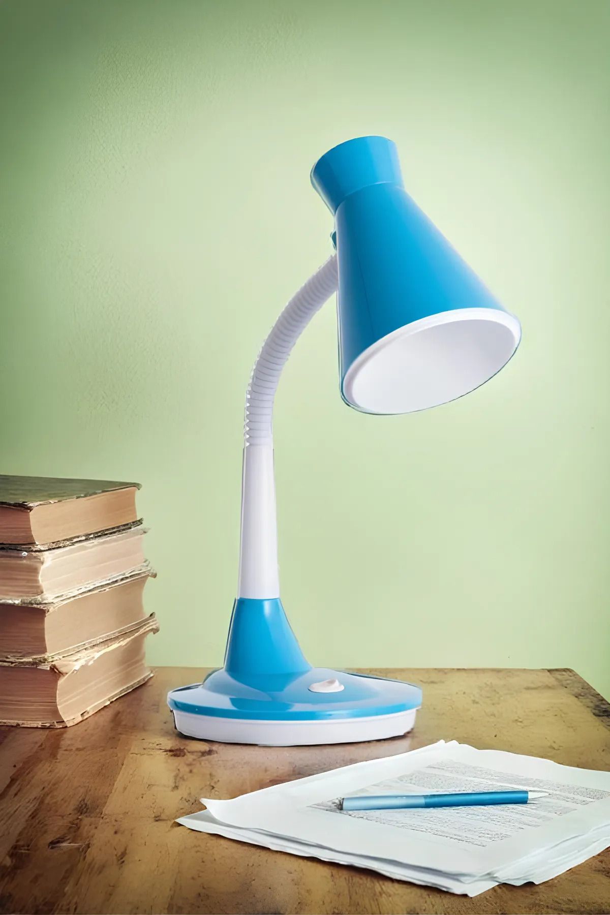 Home Büyük Boy Akrobatik Masa Lambası - Kitap Okuma, Ders Çalışma Ve Gece Lambası, Max 10w Ampül