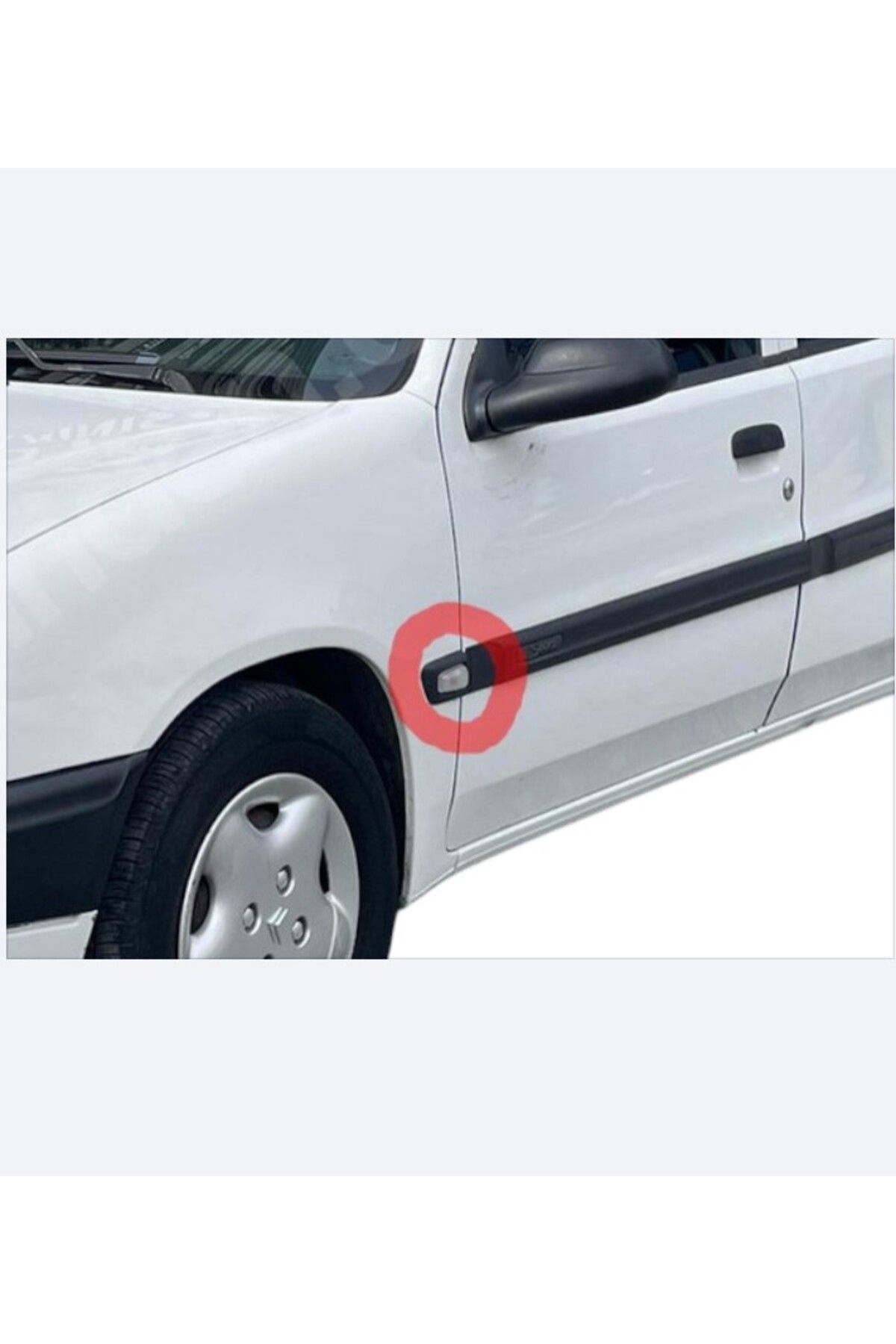 Fabrikasyon Citroen Saxo Çamurluk Sinyal Çerçevesi 1996 - 2003 SOL (ŞÖFÖR TARAFI)
