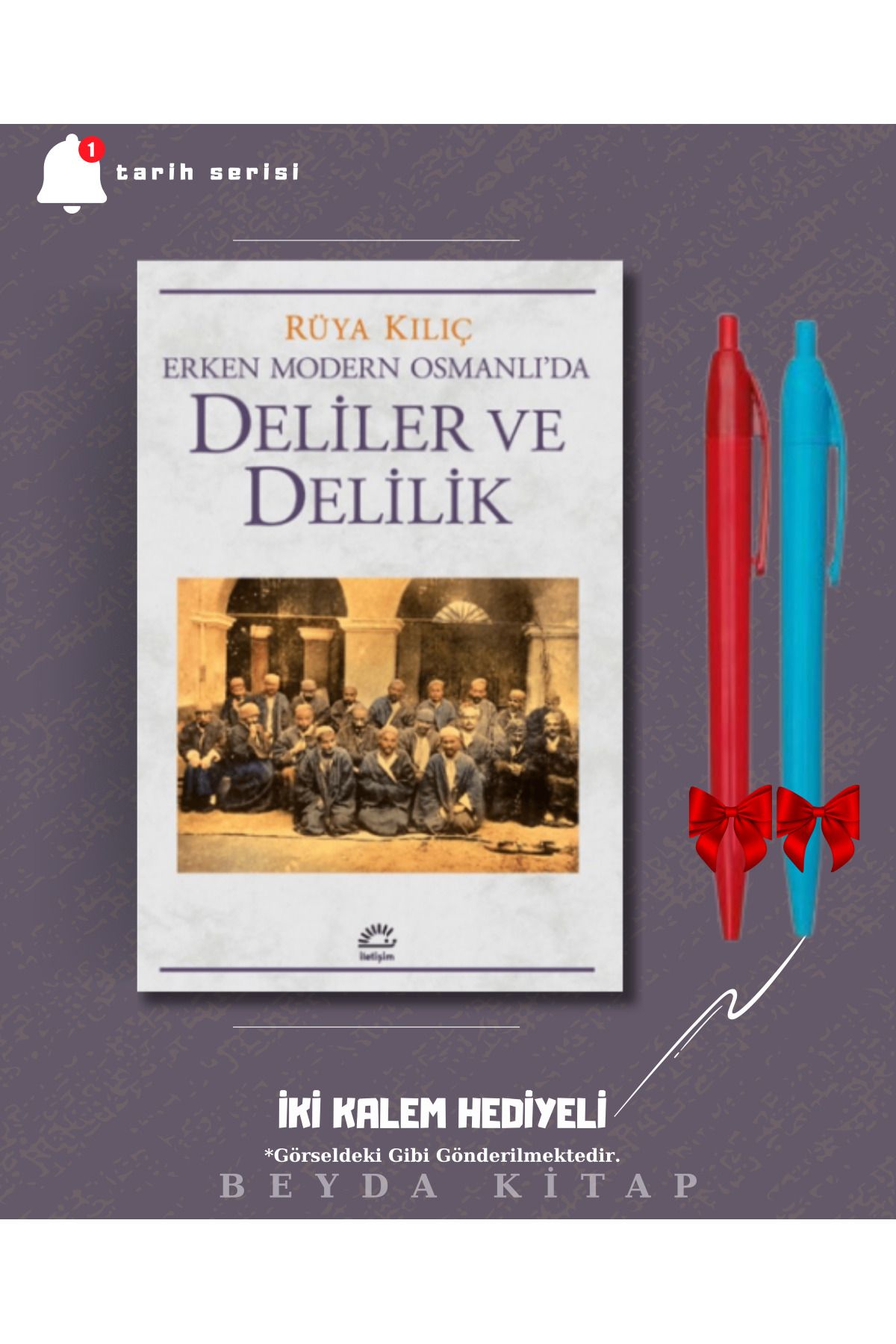 İletişim Yayınları Erken Modern Osmanlı'da Deliler ve Delilik - Rüya Kılıç - İki Kalem Hediyeli - TRİLTSYV