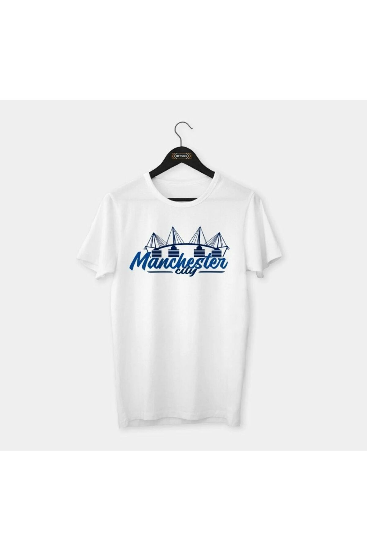 Marclaw Unisex Beyaz Baskılı T-shirt