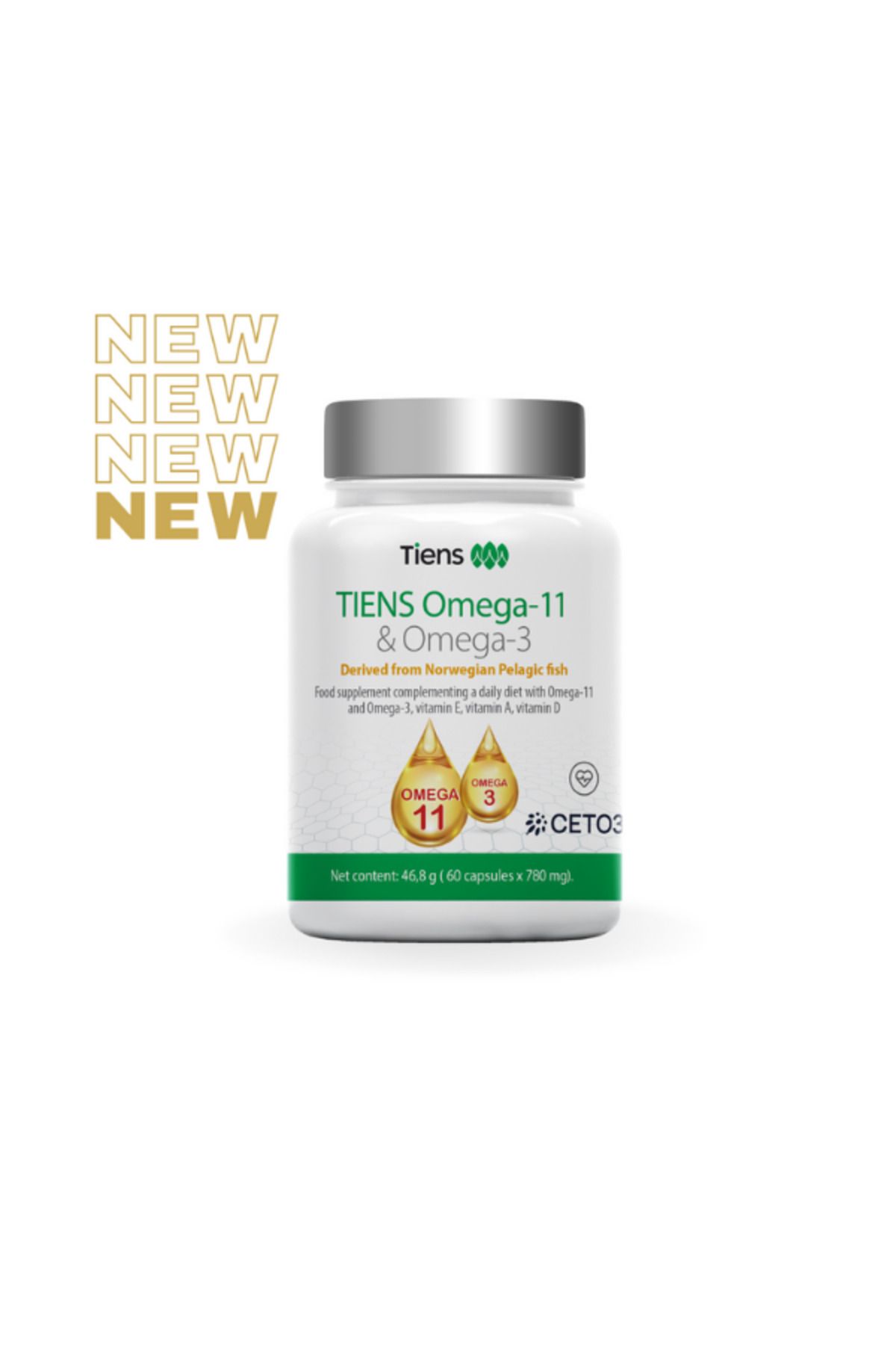 Tiens Omega-11 & Omega-3 İçeren Takviye Edici Gıda