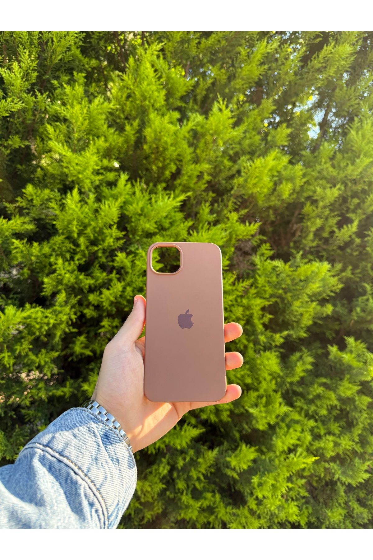 Thelioncase Apple iPhone 14/15 Plus Lansman Uyumlu İçi Kadife Silikon Kılıf
