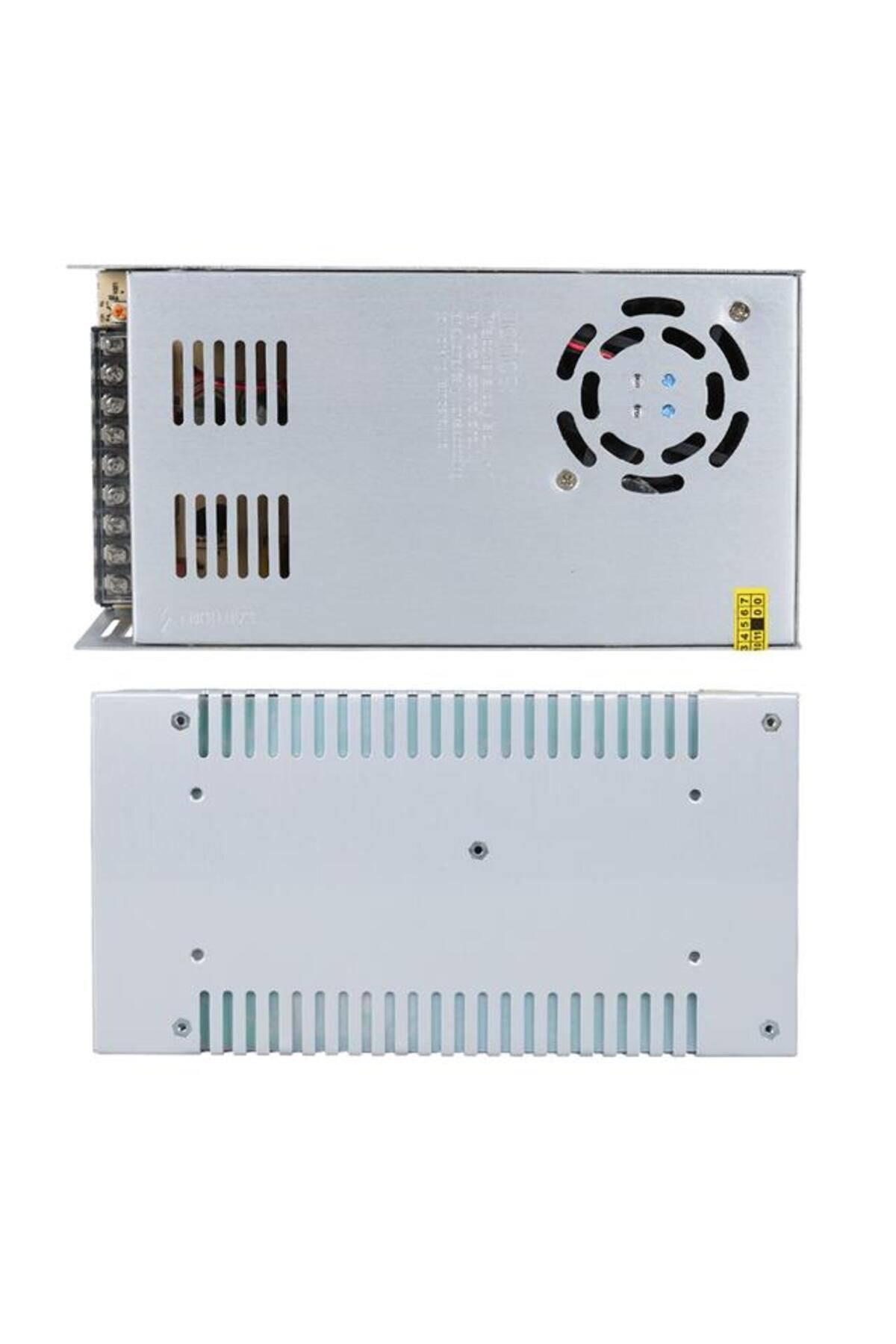 LEDX ALN-M24145 24 Volt 14.5 Amper Fanlı Metal Kasa Adaptör 215X115x50mm