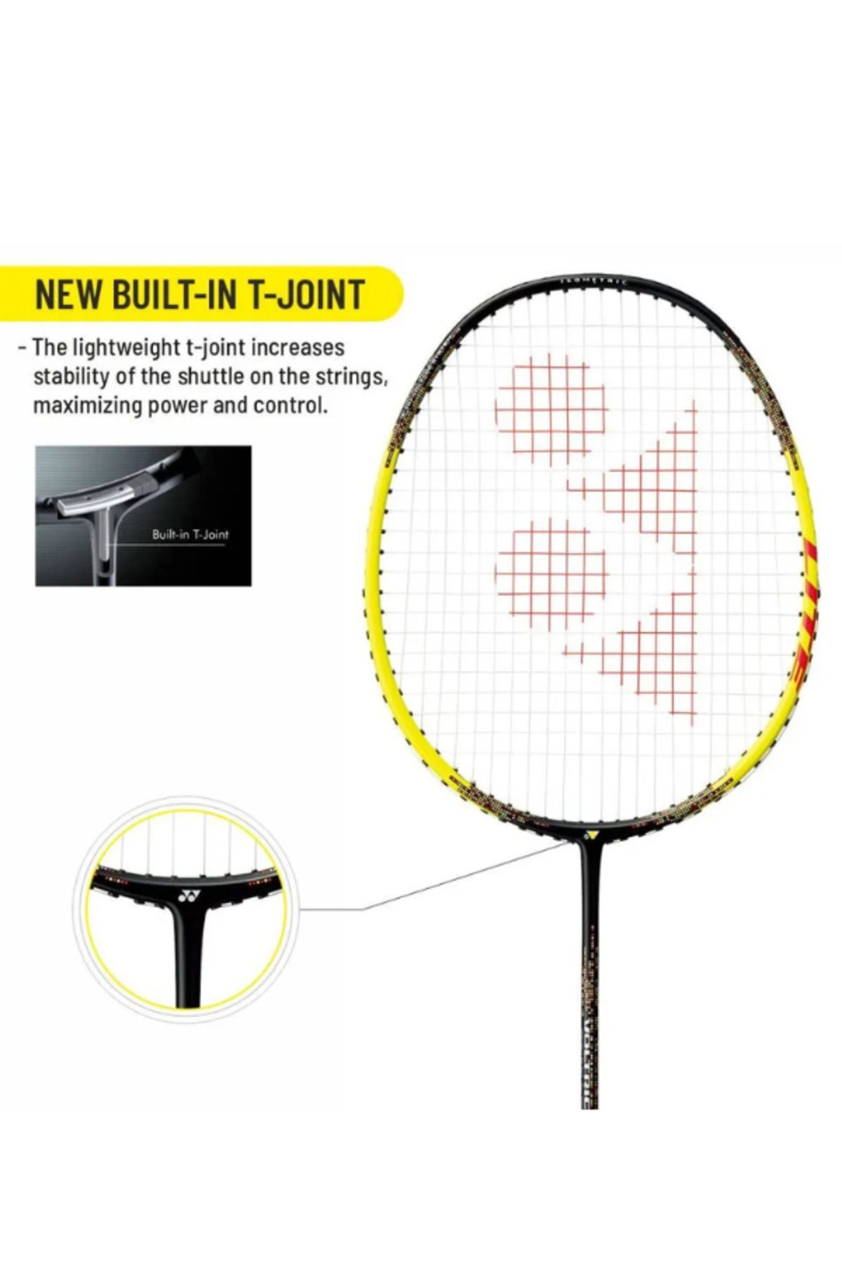YONEX-VOLTRIC LITE YONEX HEAD HEAVY BALANCE RACKET FOR BEGINNERS AND INTERMEDIATES (STRUNG) 2