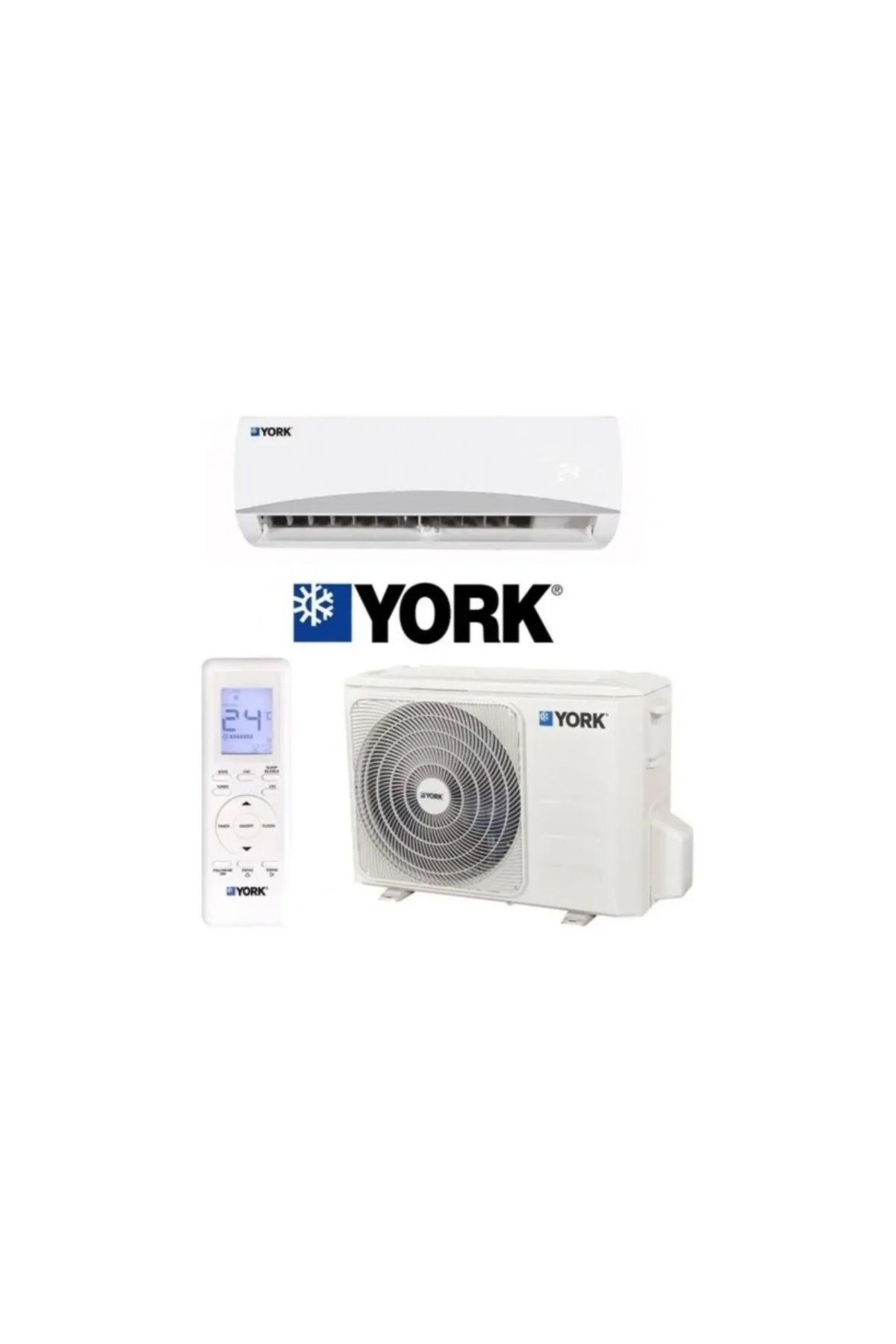 YORK MONTEROSA (R32) SERİSİ İNVERTÖR DUVAR TİPİ SPLİT KLİMA 9.000 Btu/h