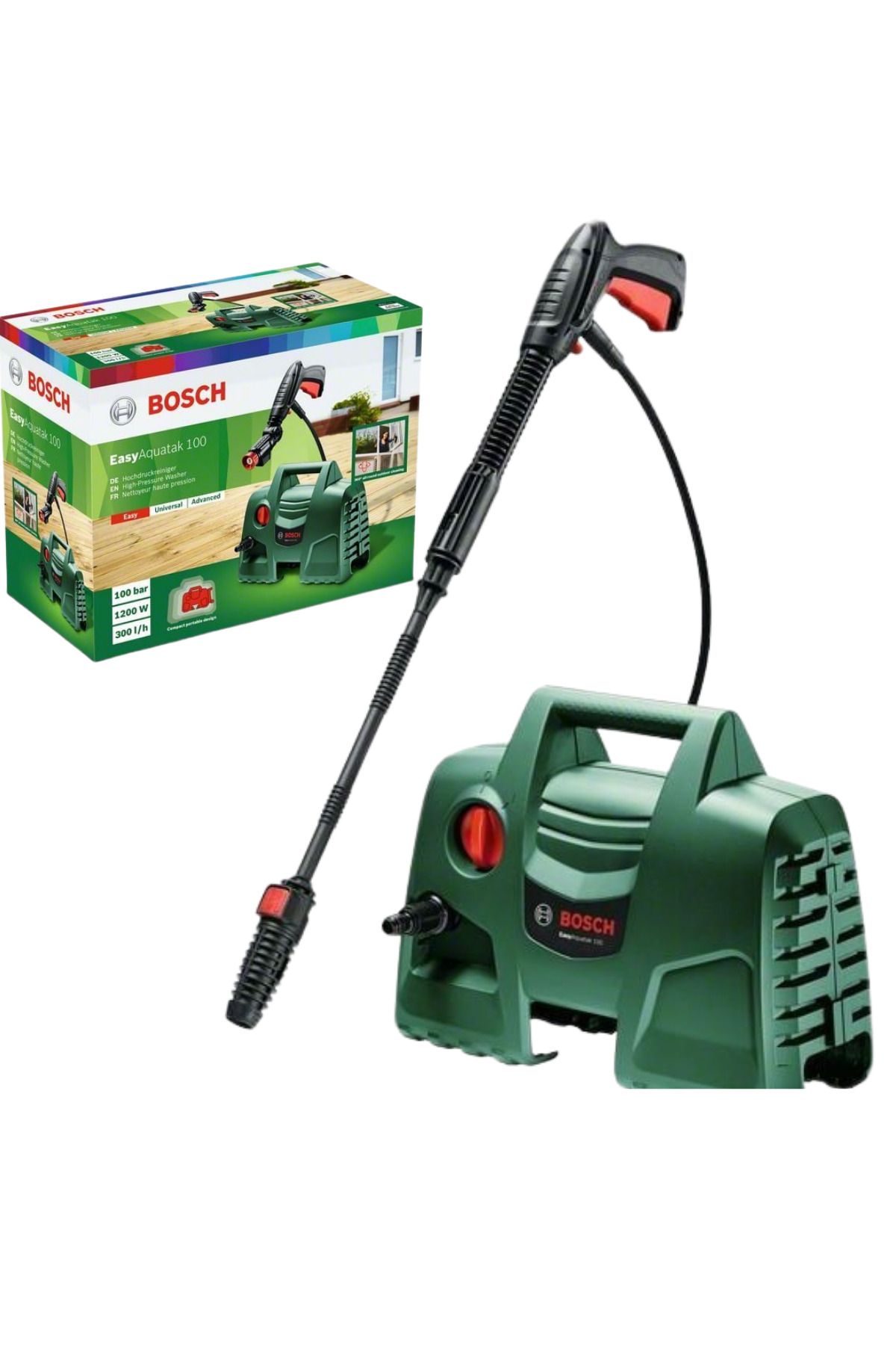 Bosch Yüksek Basınçlı Yıkama Makinesi EasyAquatak 100– Yüksek Basınçlı yıkama