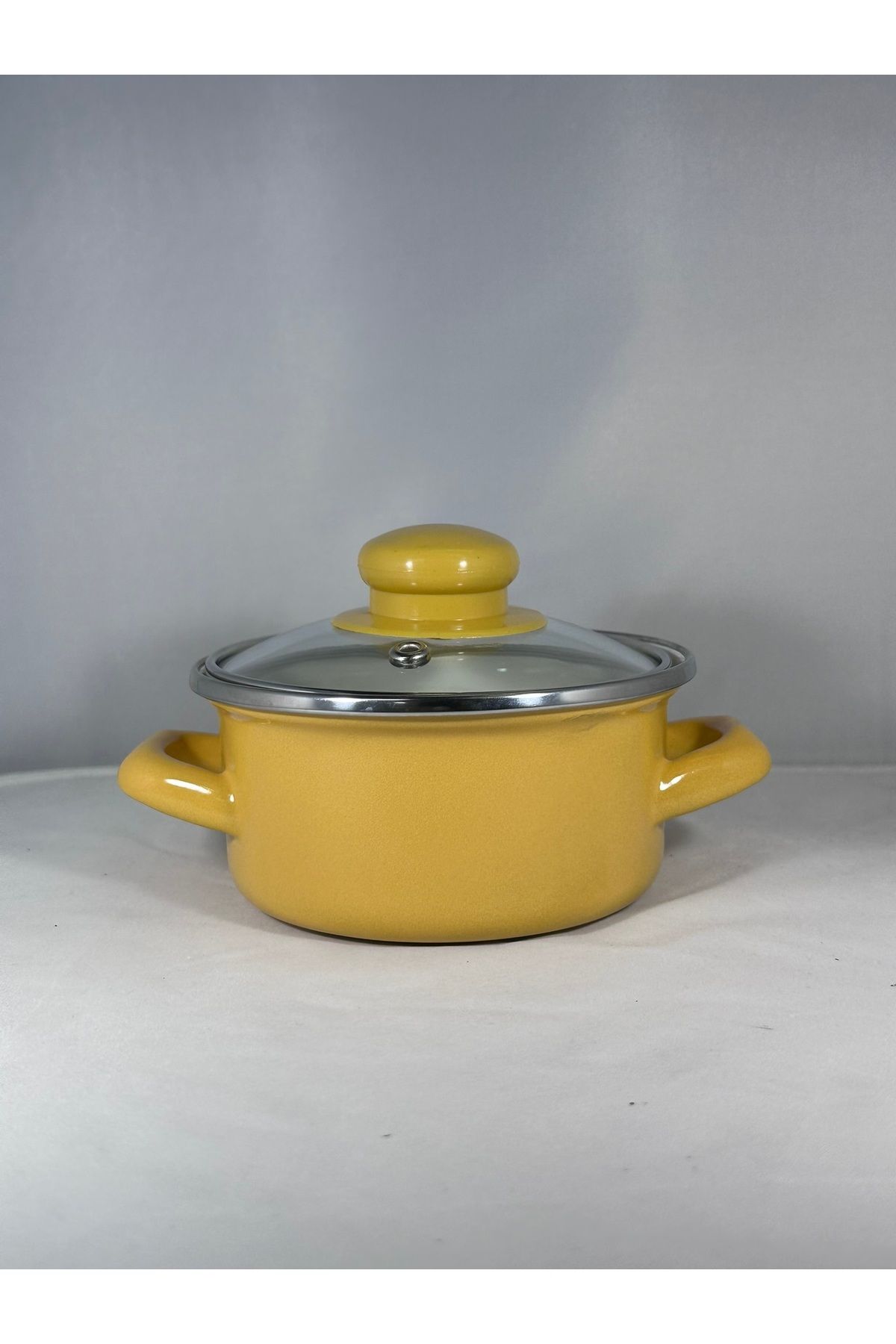 EmayeBurada-Flame Enamel Mini Pot Set Enamel 6 Piece Storage Container Set 5