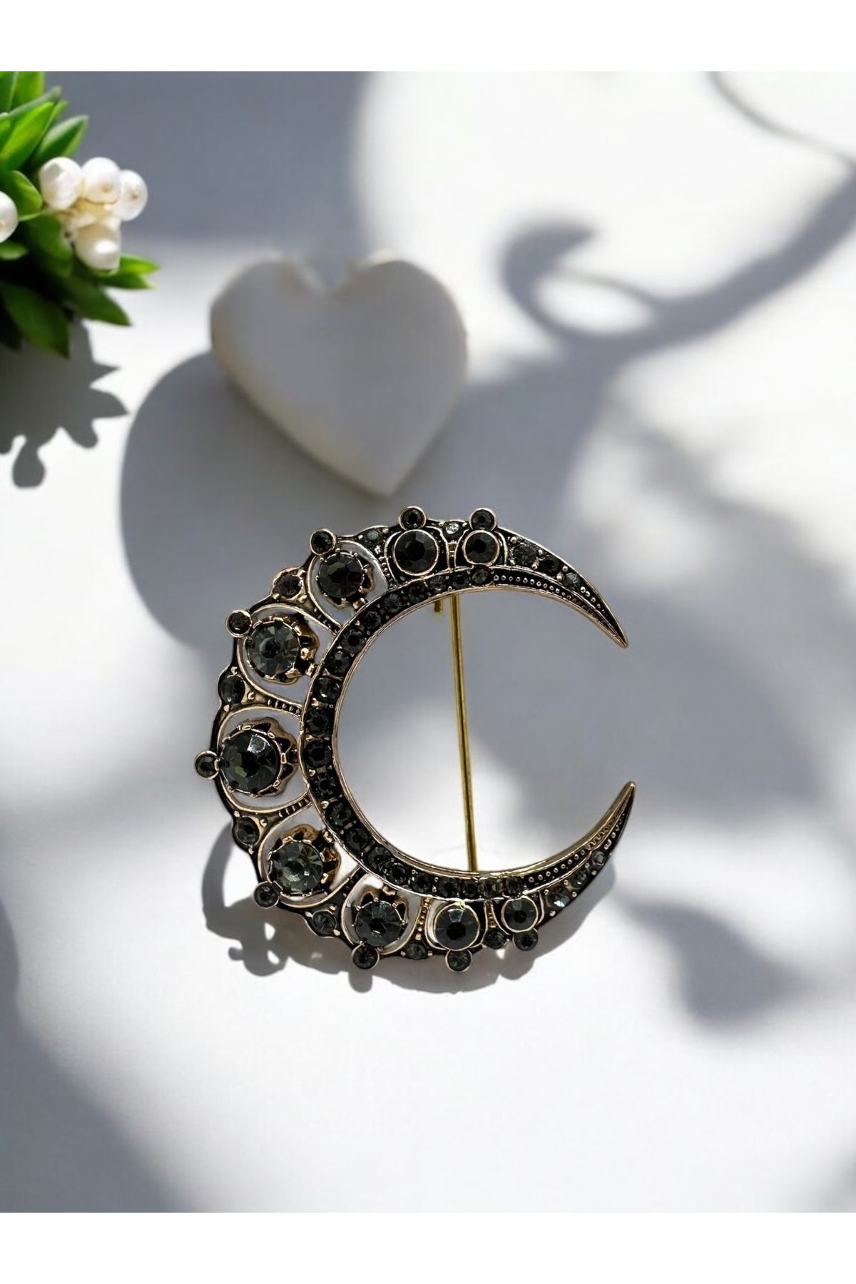 FUYA JEWELLERY Ay Broş