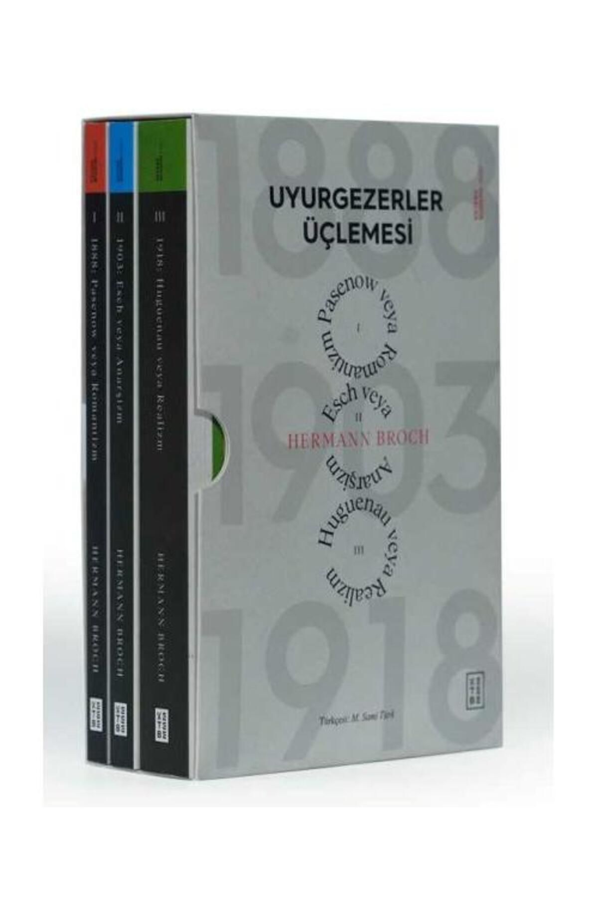 Ketebe Yayınları Uyurgezerler Üçlemesi (3 Cilt Kutulu) / Ketebe Yayınları / Hermann Broch