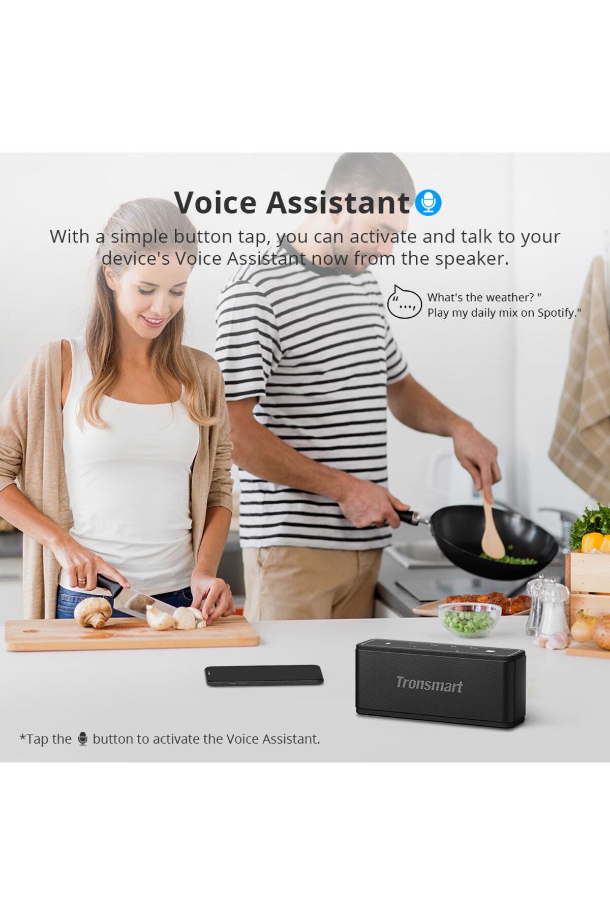 Tronsmart-Mega 40W, Bluetooth - Wireless Speakers, 15H Playtime, TWS, Dual-Driver, Built-in Mic, NFC 7