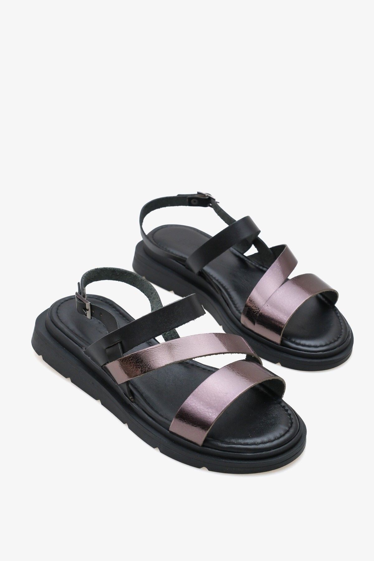 İNNA İroba İnna Kadın Hakiki Deri Dolgu Comfort Sandalet