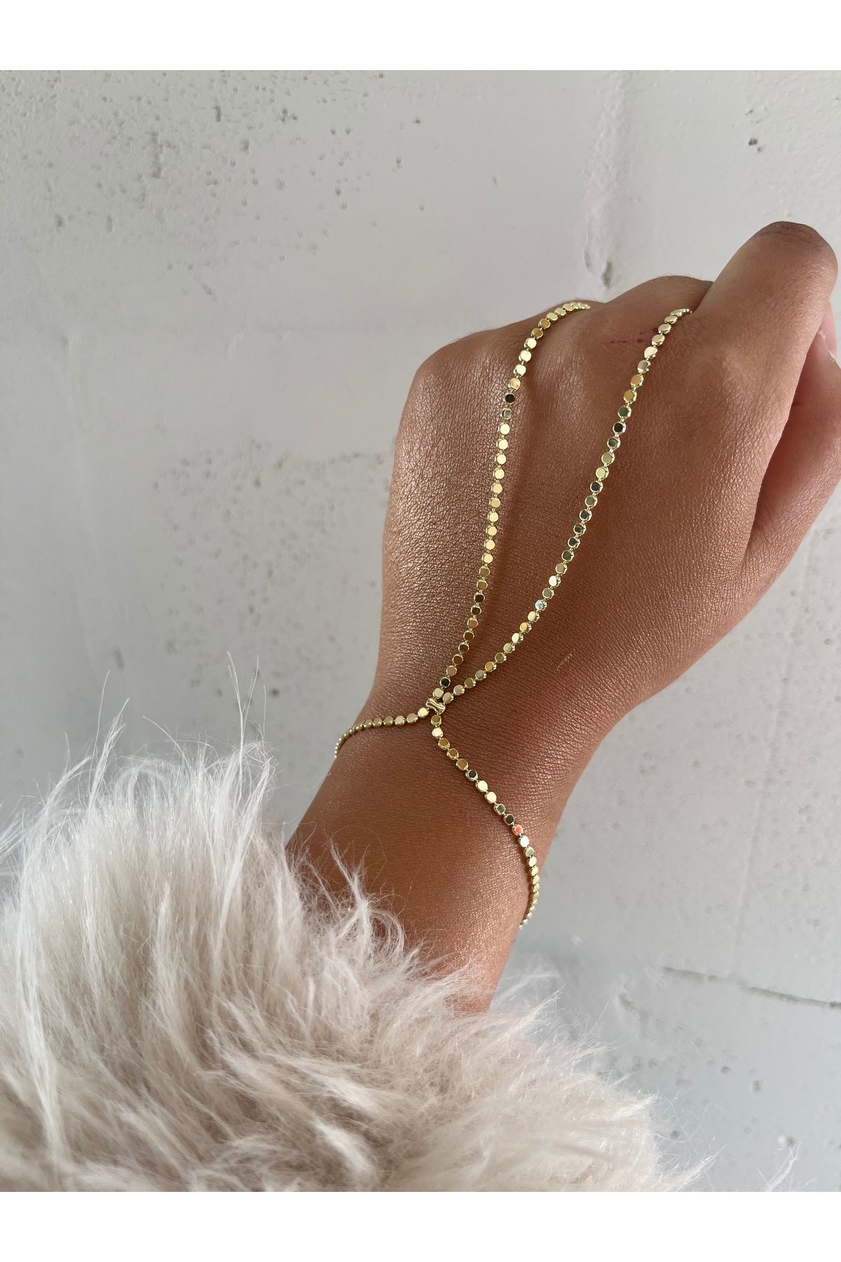 FASHİON JEWELRY Gold Parıltılı Bijuteri Kadın Şahmeran