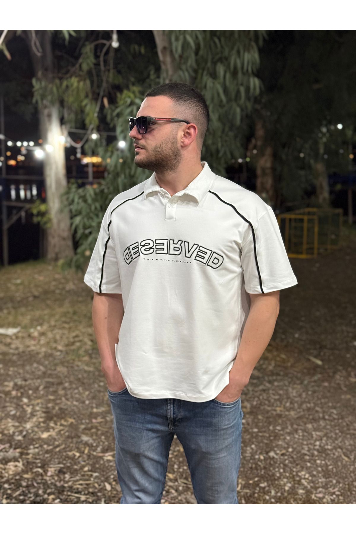Risk Wear Deserved Polo Yaka Tişört