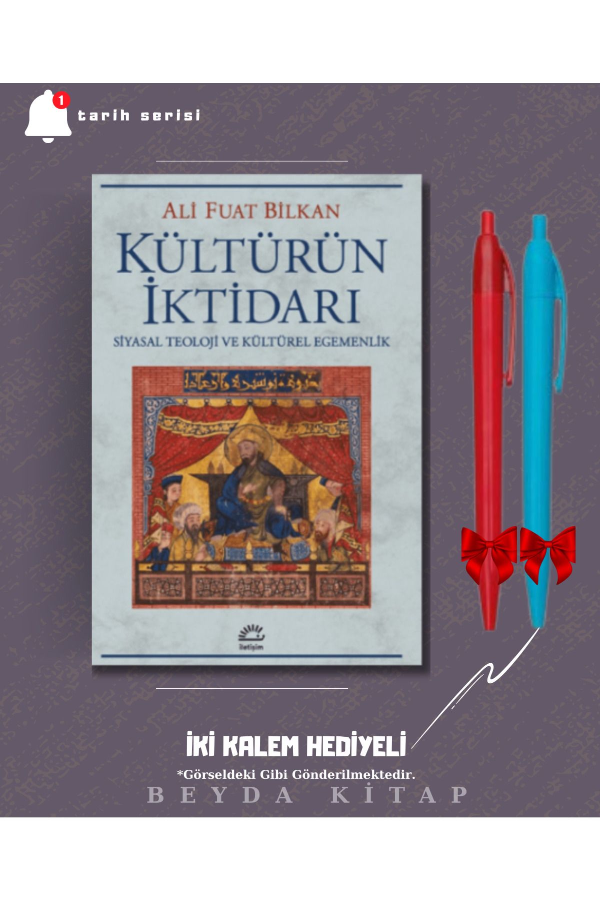 İletişim Yayınları Kültürün İktidarı - Ali Fuat Bilkan - İki Kalem Hediyeli - TRİLTSYV