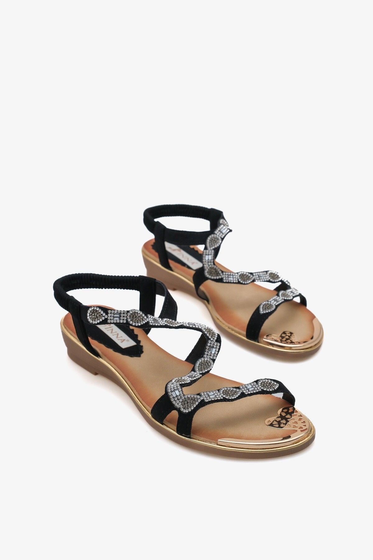 İNNA Jade İnna Kadın Taşlı Sandalet