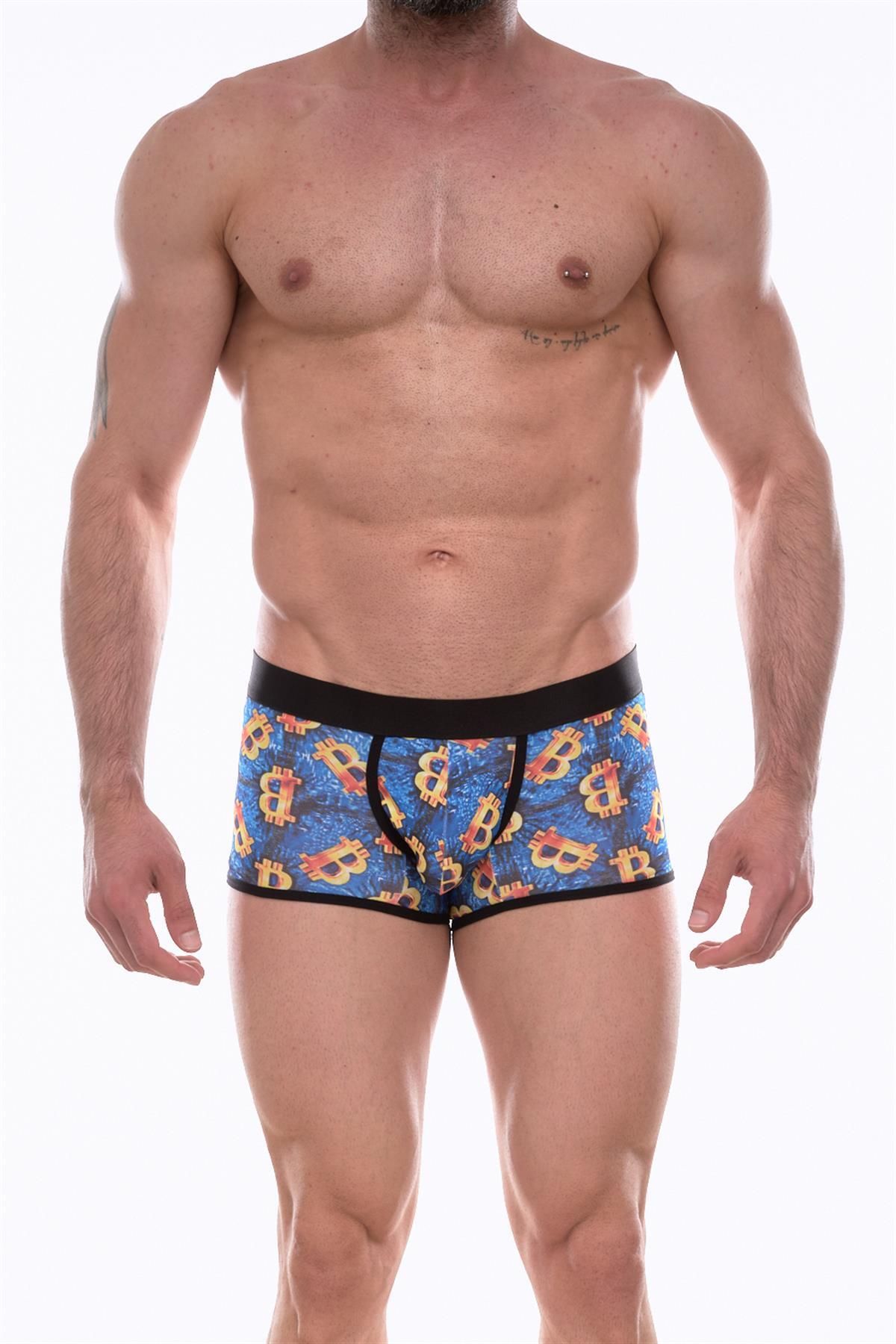 FantaziAtölyesi Don Moris Erkek Desenli Boxer