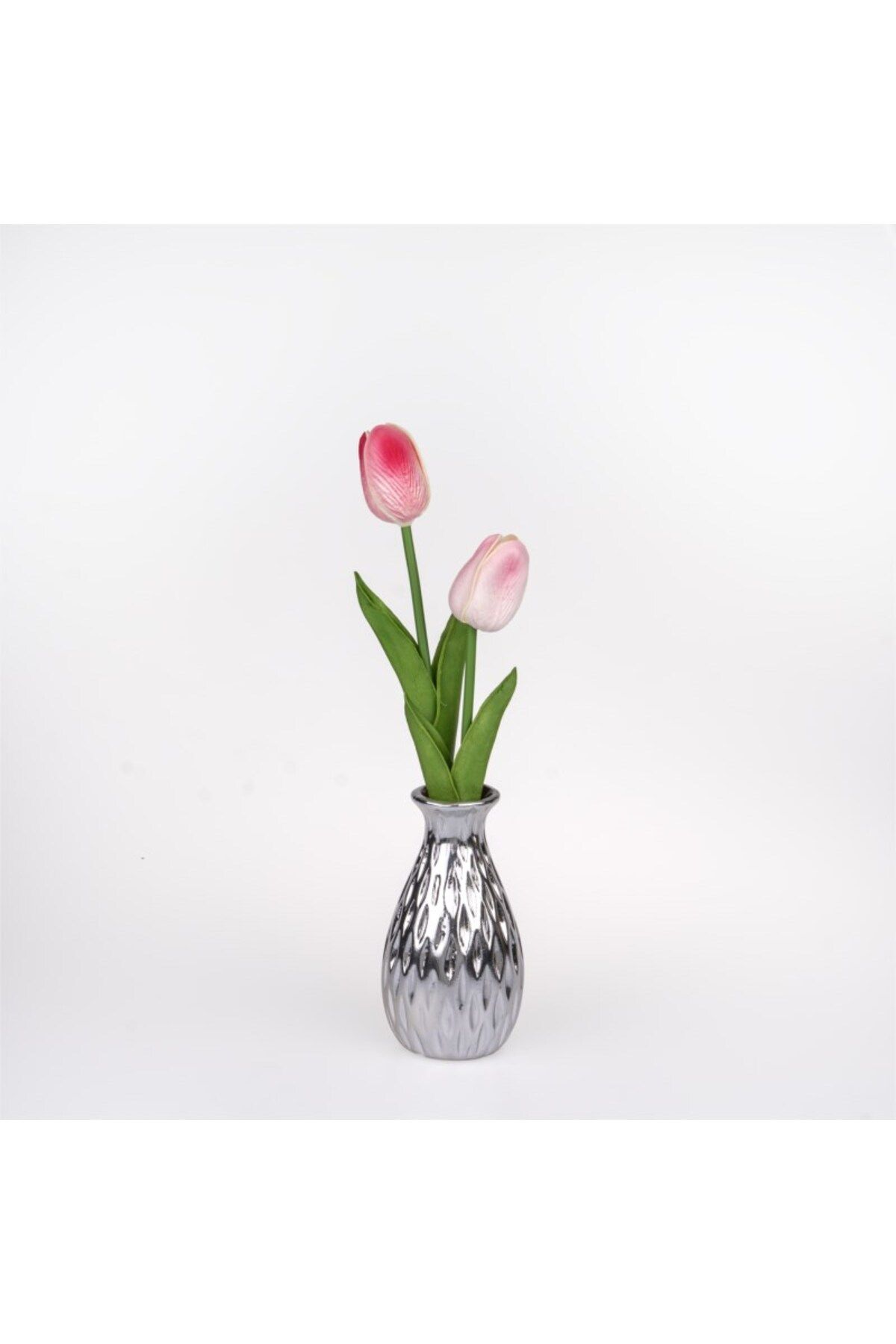 Hinora Seramik Kahve Yanı Seramik Mini Vazo Dekoratif Süs 12x7x7cm