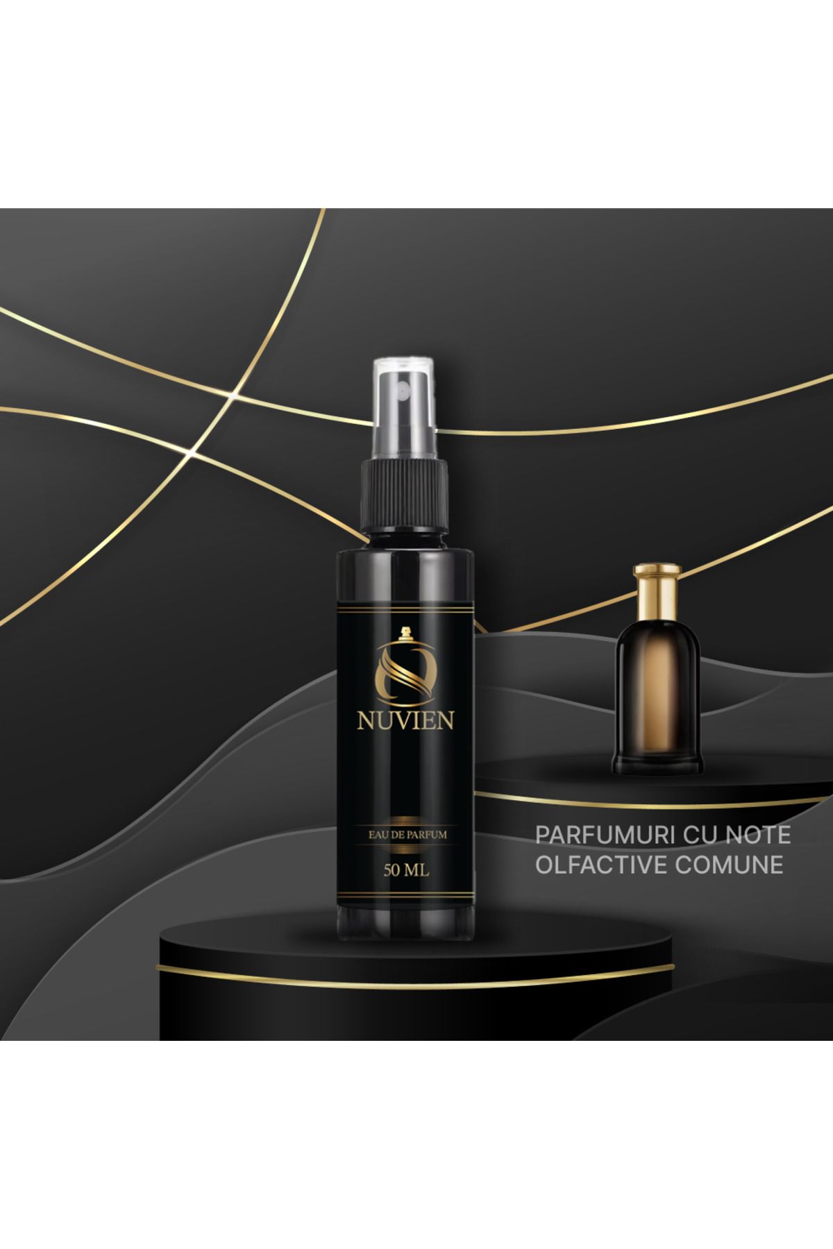 Nuvien-Eau de Parfum, 50 ml - 006, inspired by BOSS Bottled Elixir 1