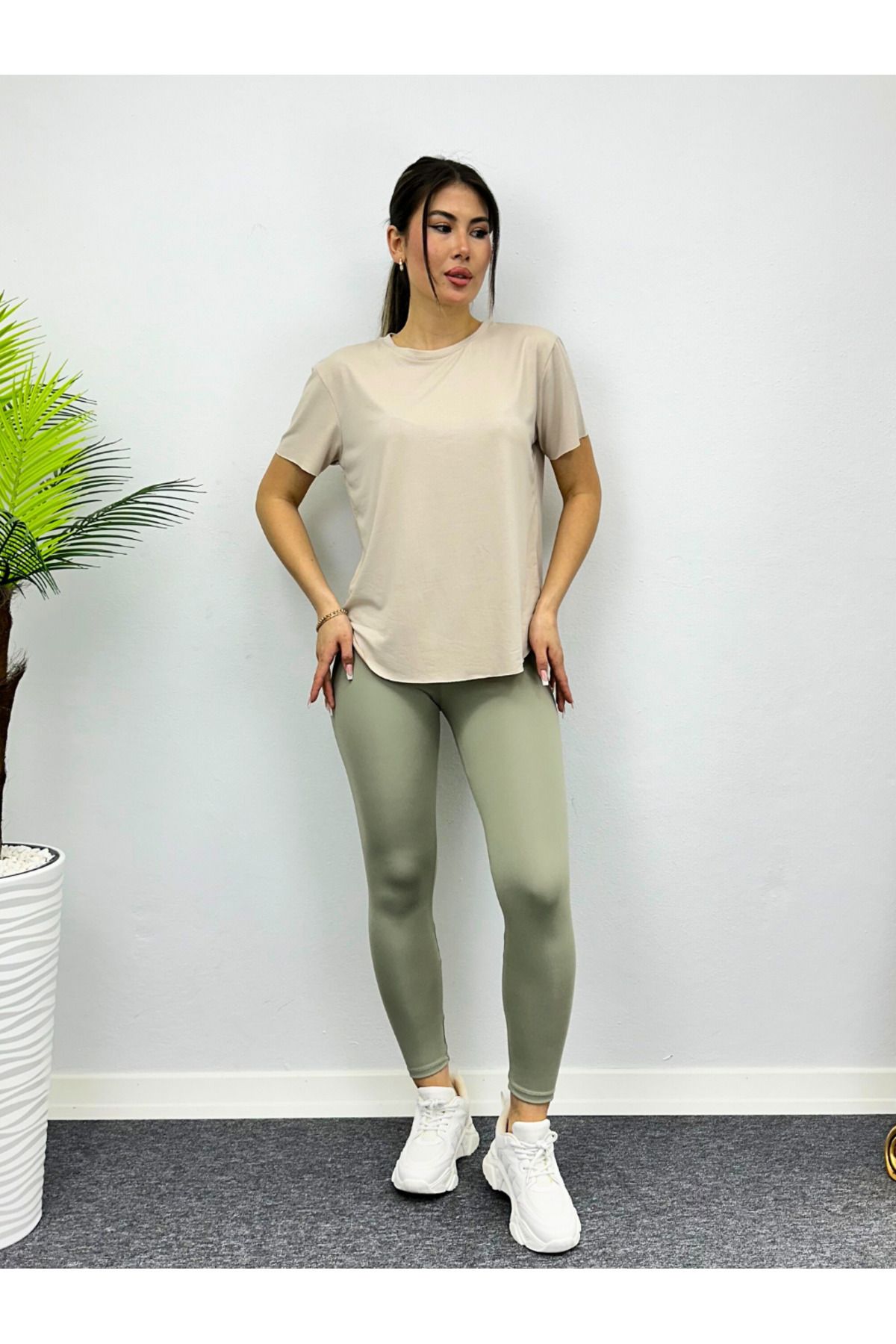 drenta . Modal Kumaş Basic Tshirt