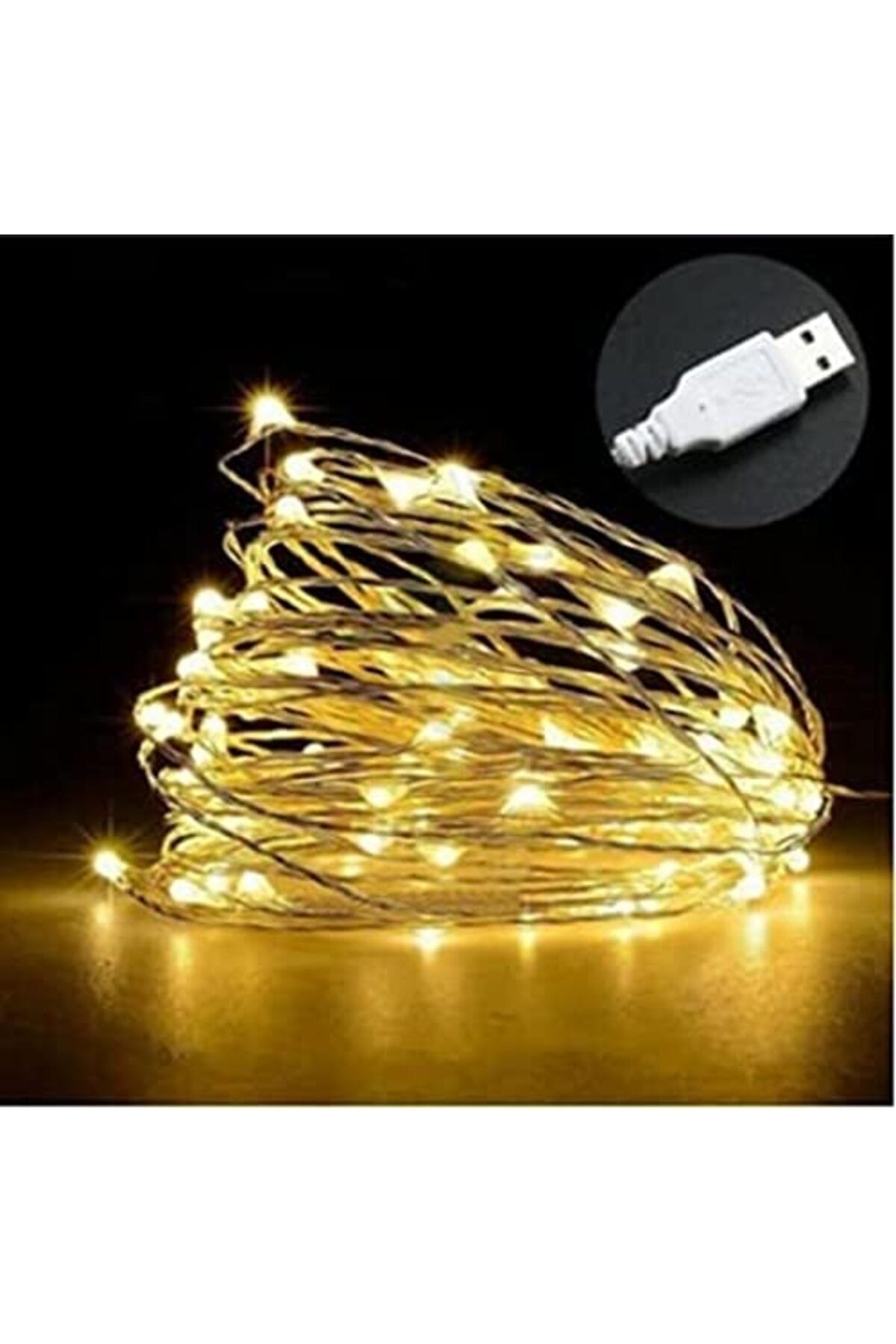 ShopZum Hidz Peri Led 10 Metre Usb Girişli