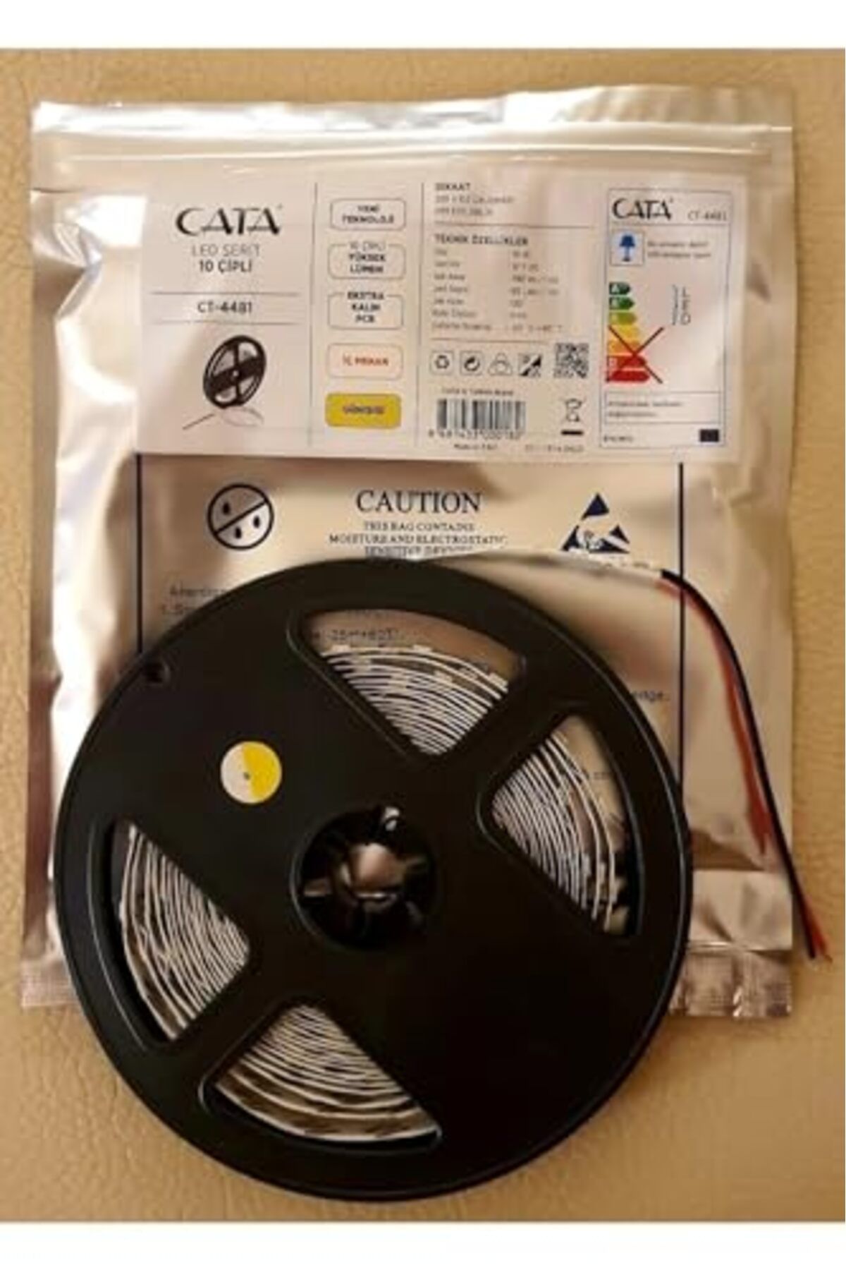 ShopZum Cata Ct-4481 Iç Mekan Şerit Led, 5 M
