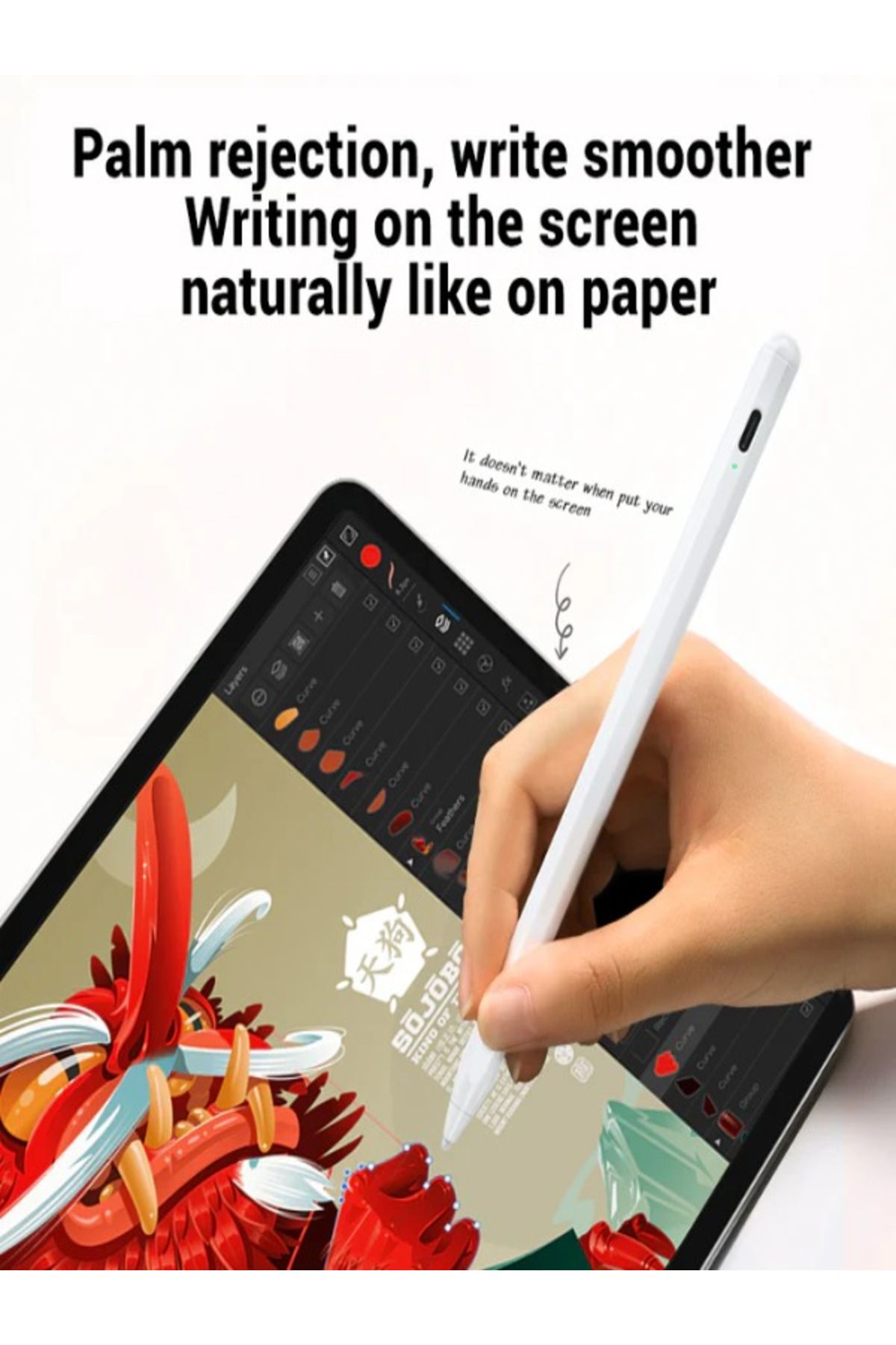 Joyroom-JR-K12 Active Capacitive Dual Modes Magnetic Sensitive Touch Stylus Pen 7