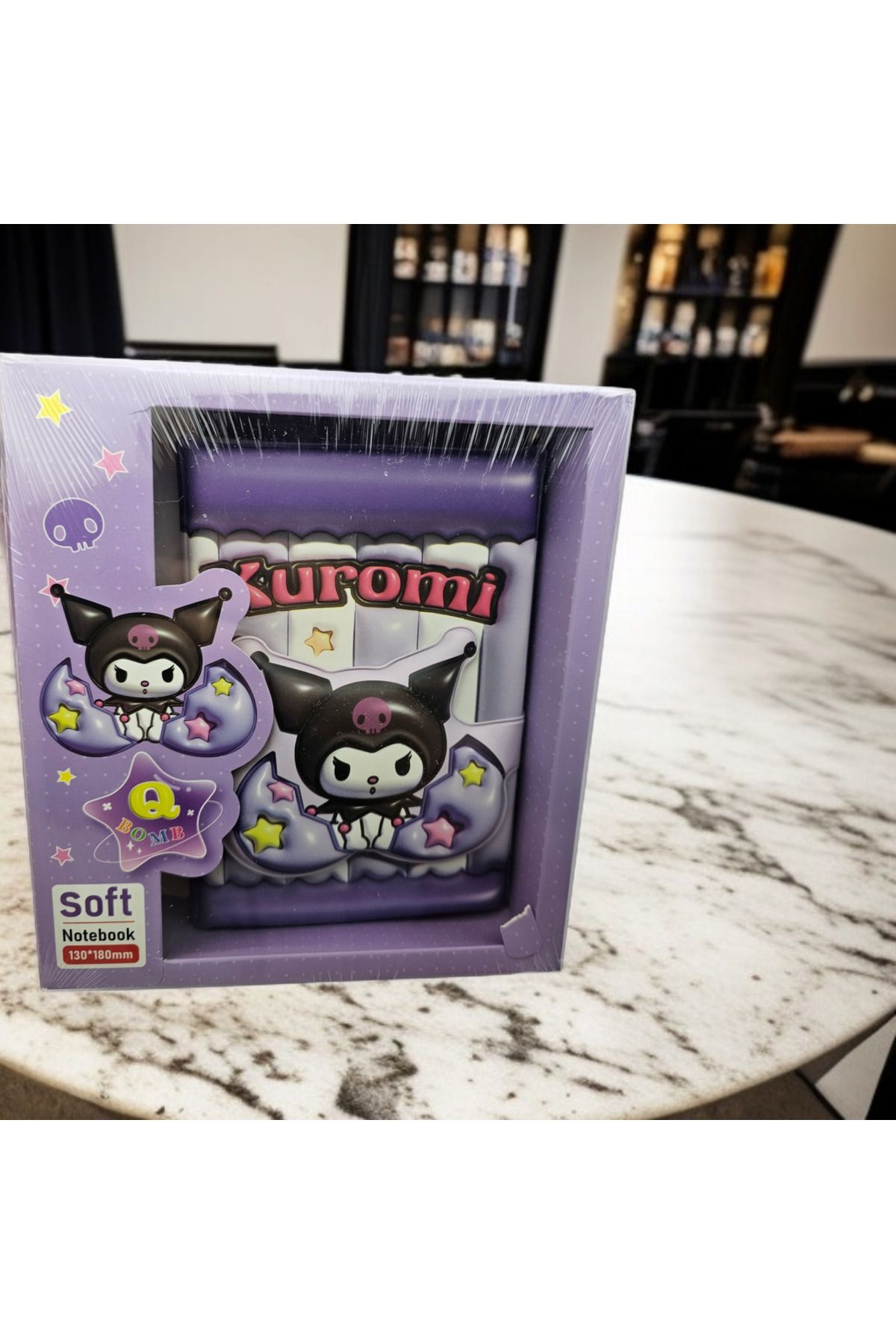 Meyra Accessories Kuromi soft notebook yumuşak kapaklı notebook defter ajanda günlük sevimli hediyelik