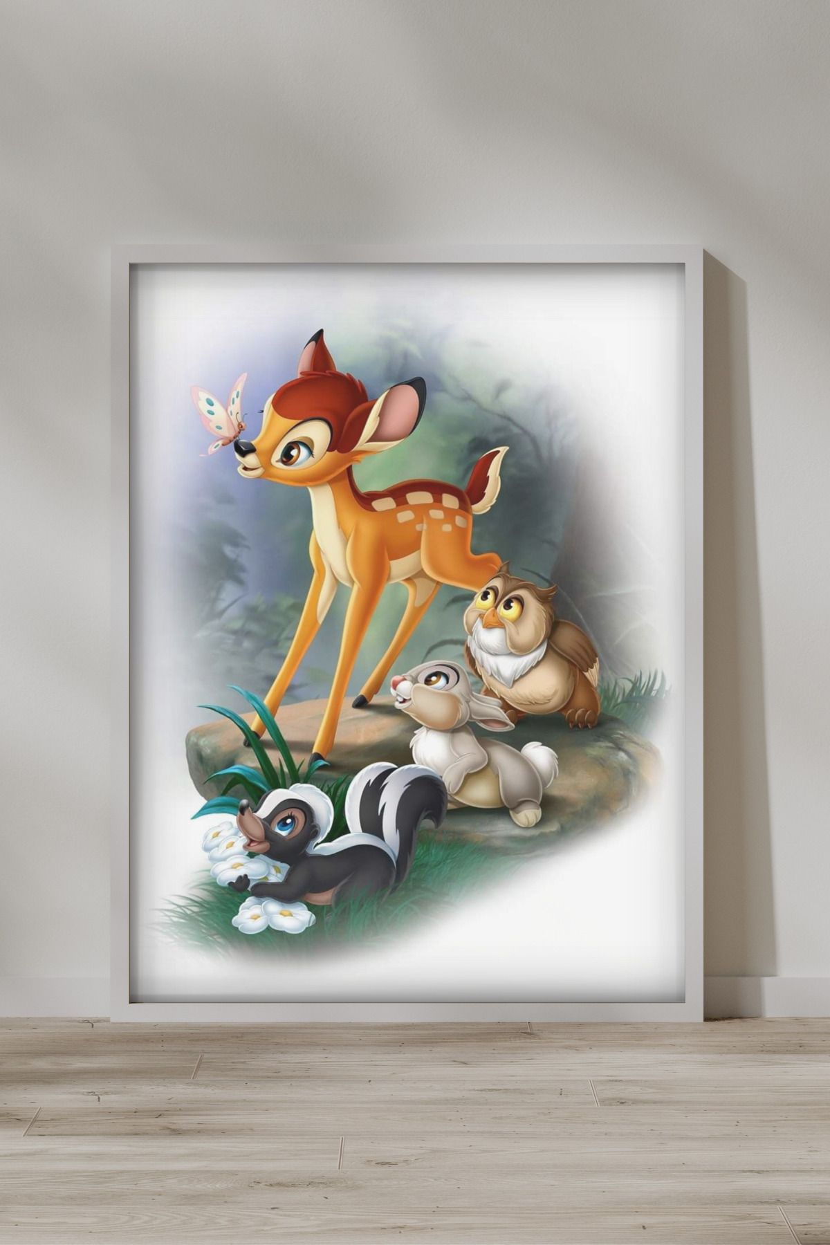 FGHGF Disney Seri 007 Çerçevesiz Poster & Duvar Tablosu