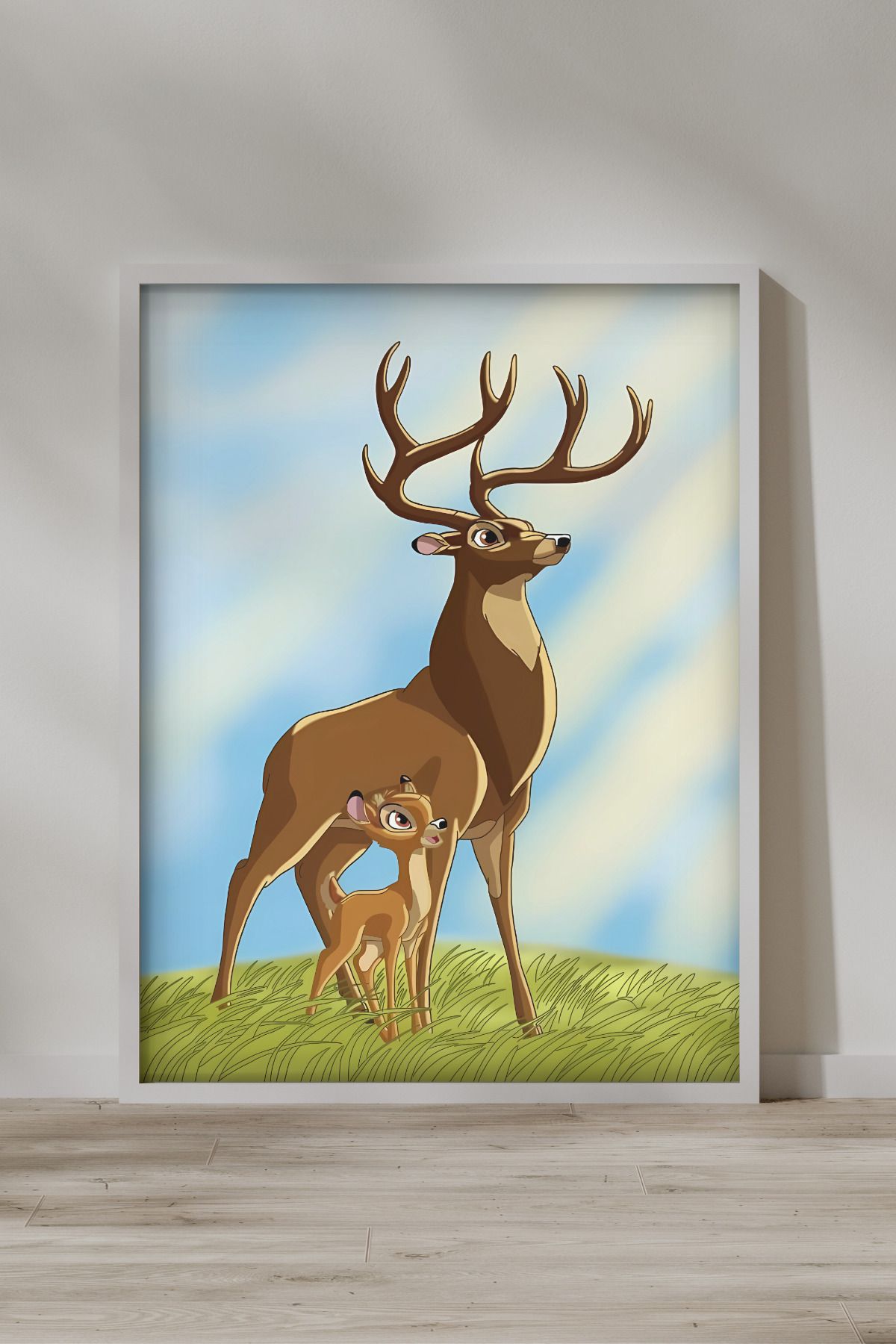 FGHGF Disney Seri 003 Çerçevesiz Poster & Duvar Tablosu