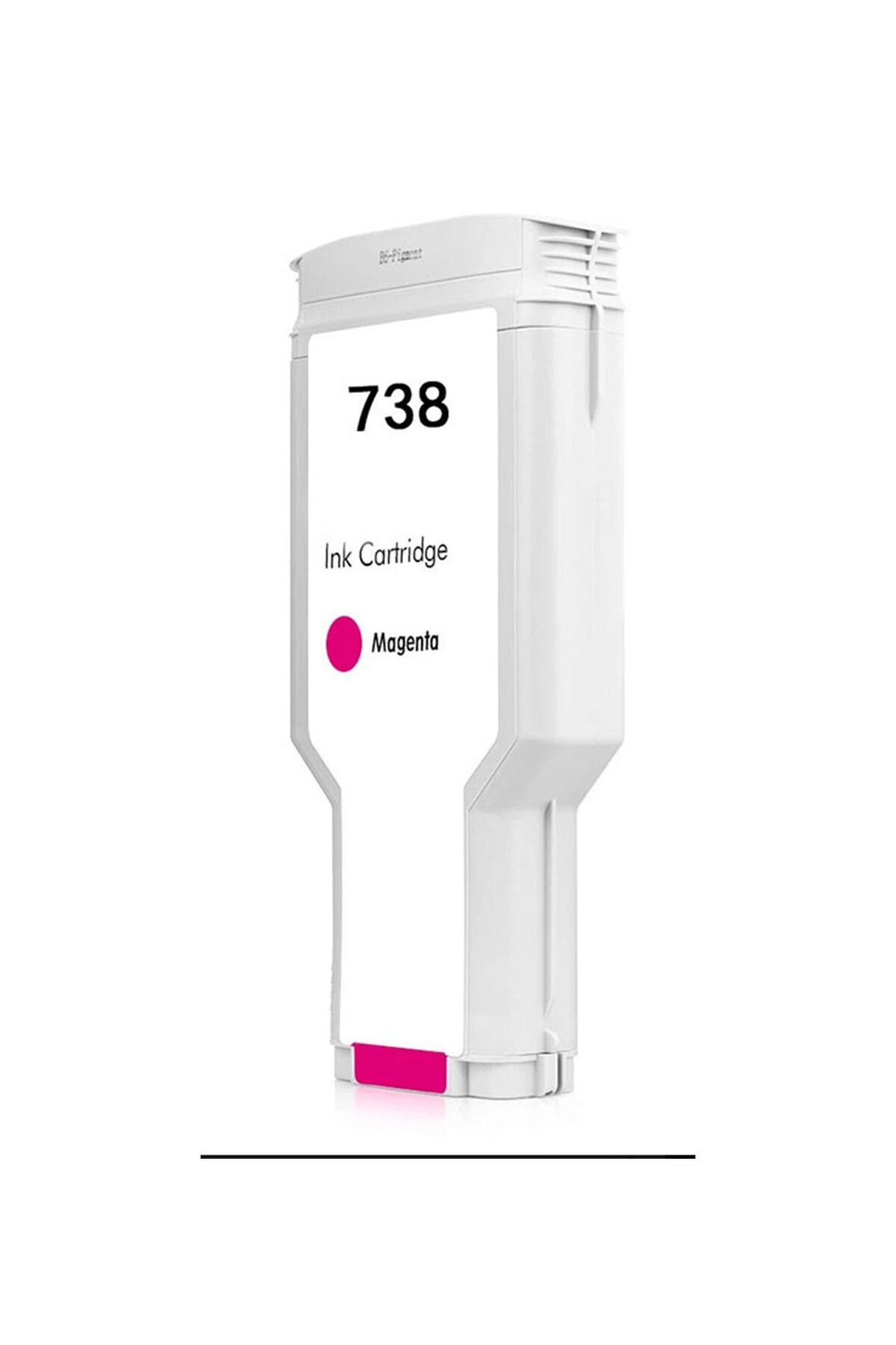 PHOTOINK HP 738XL 676M7A Kırmızı Yüksek Kapasiteli Muadil Kartuş 300ML HP T850, HP T950