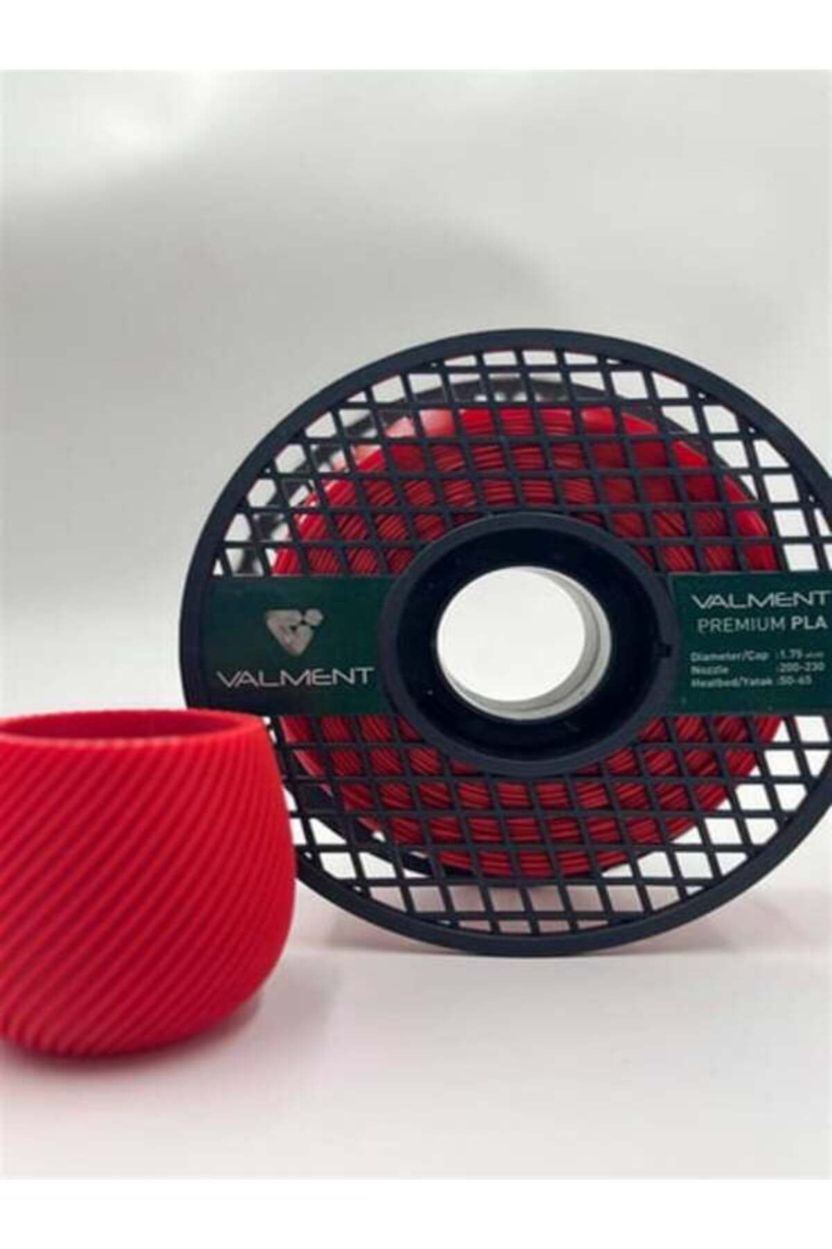 Valment Filament PLA + 1,75mm PremiumKırmızı