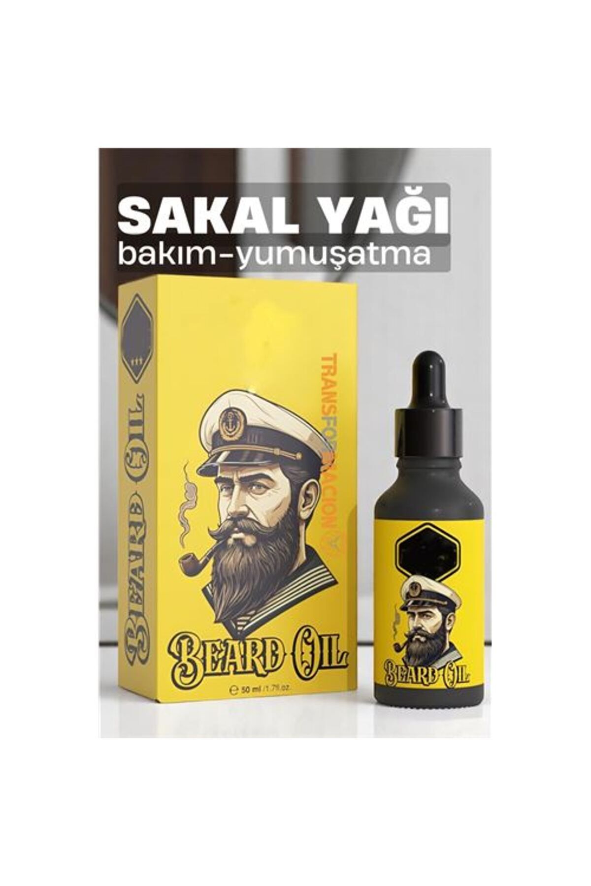 Findit ModaCar Sakal Bakım Yağı - Nemlendirici Sakal Yağı Sakal Yumuşatıcı 50 ML