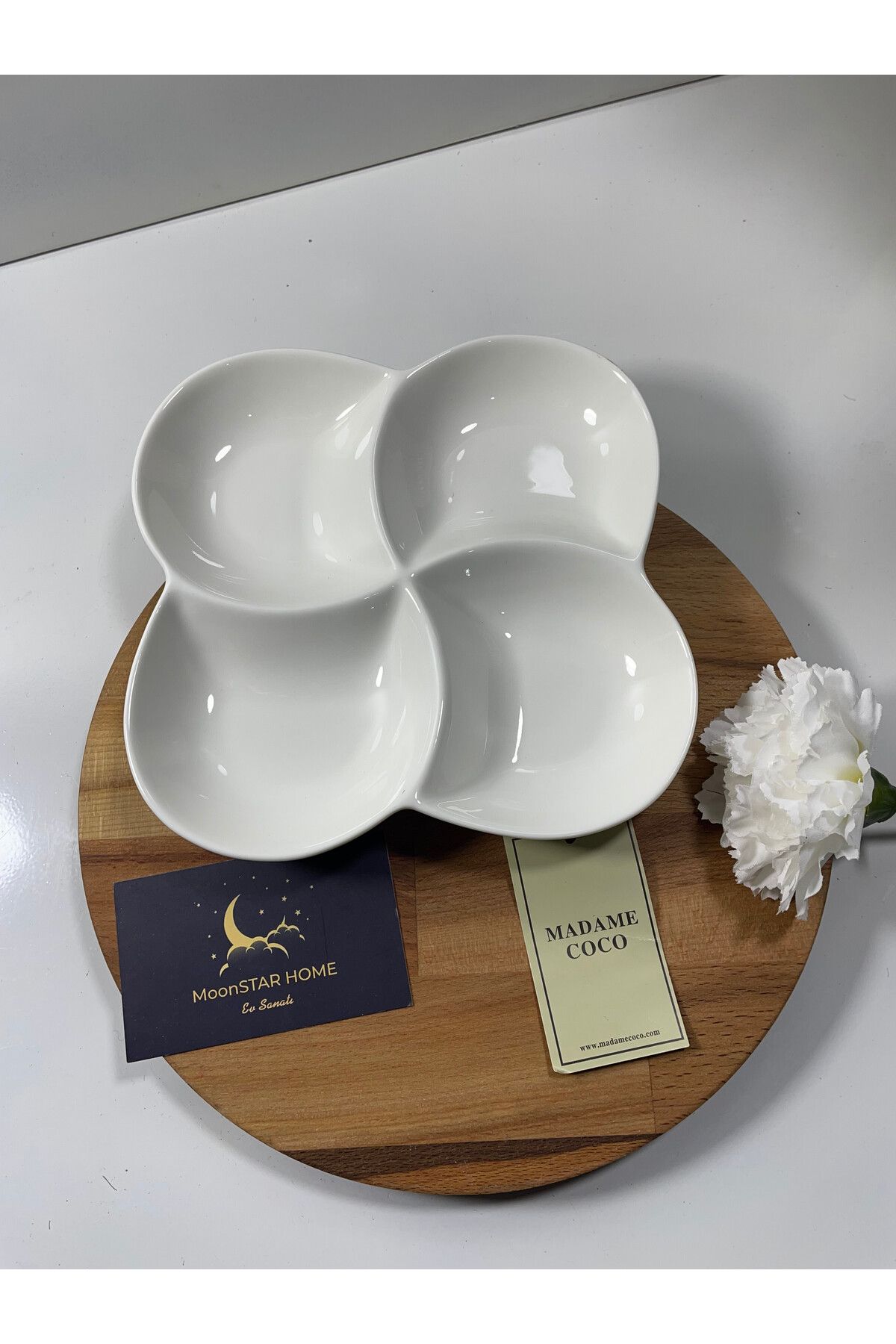 Madame Coco-New Petit Concept 4 Compartment Small Presentation Plate 3