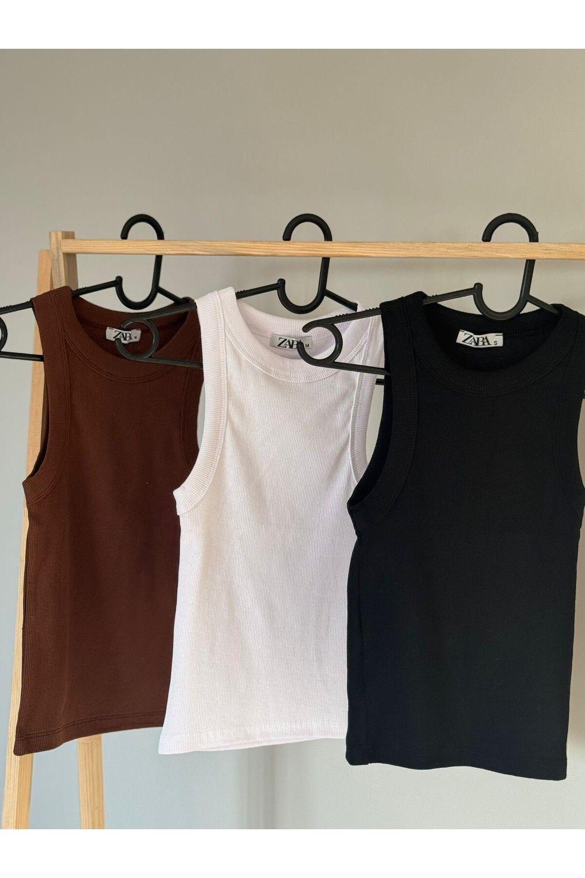 byserayakyol Halter Yaka Kaşkorse Normal Boy 3'lü Set Body