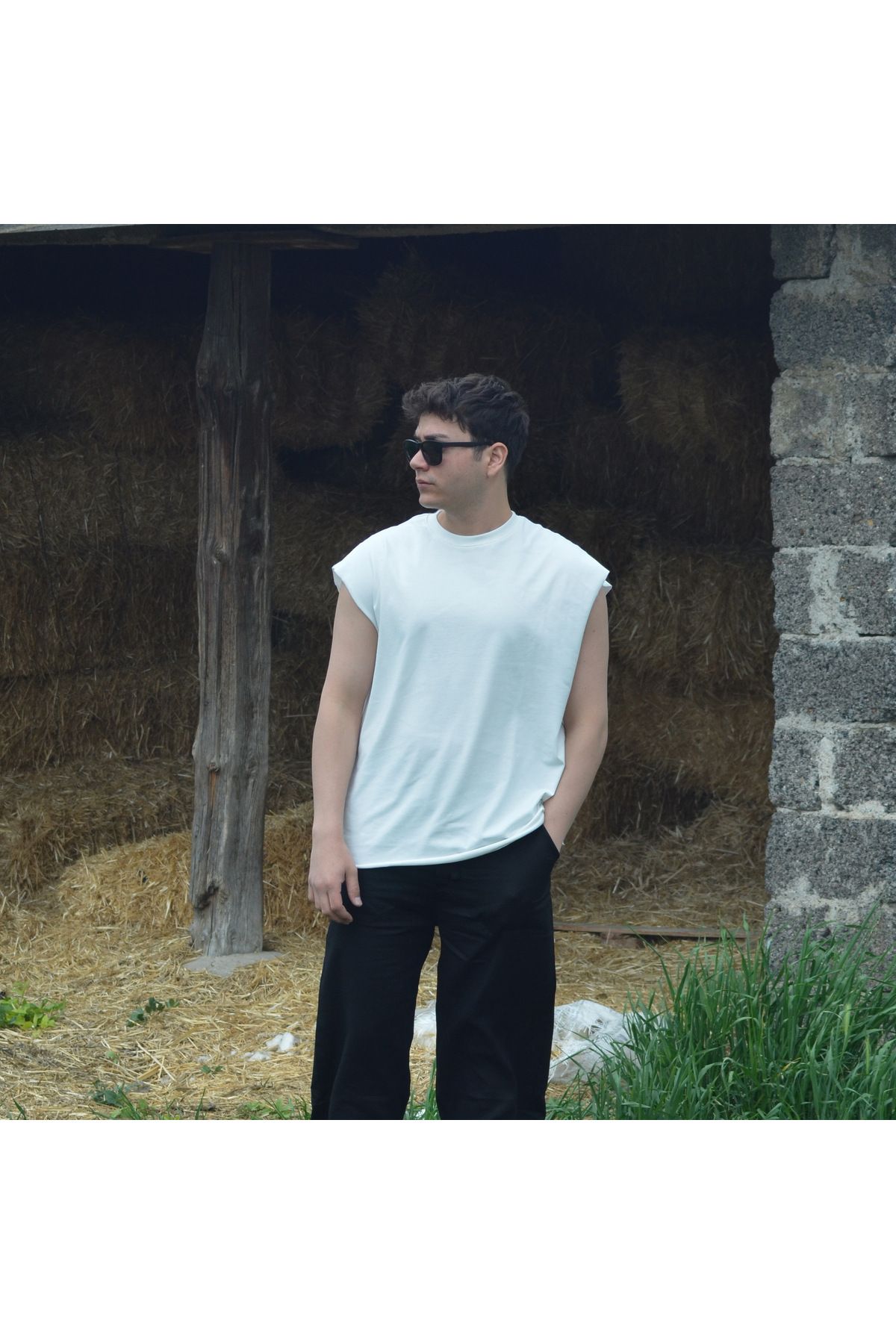MIW Oversize Kolsuz T-Shirt