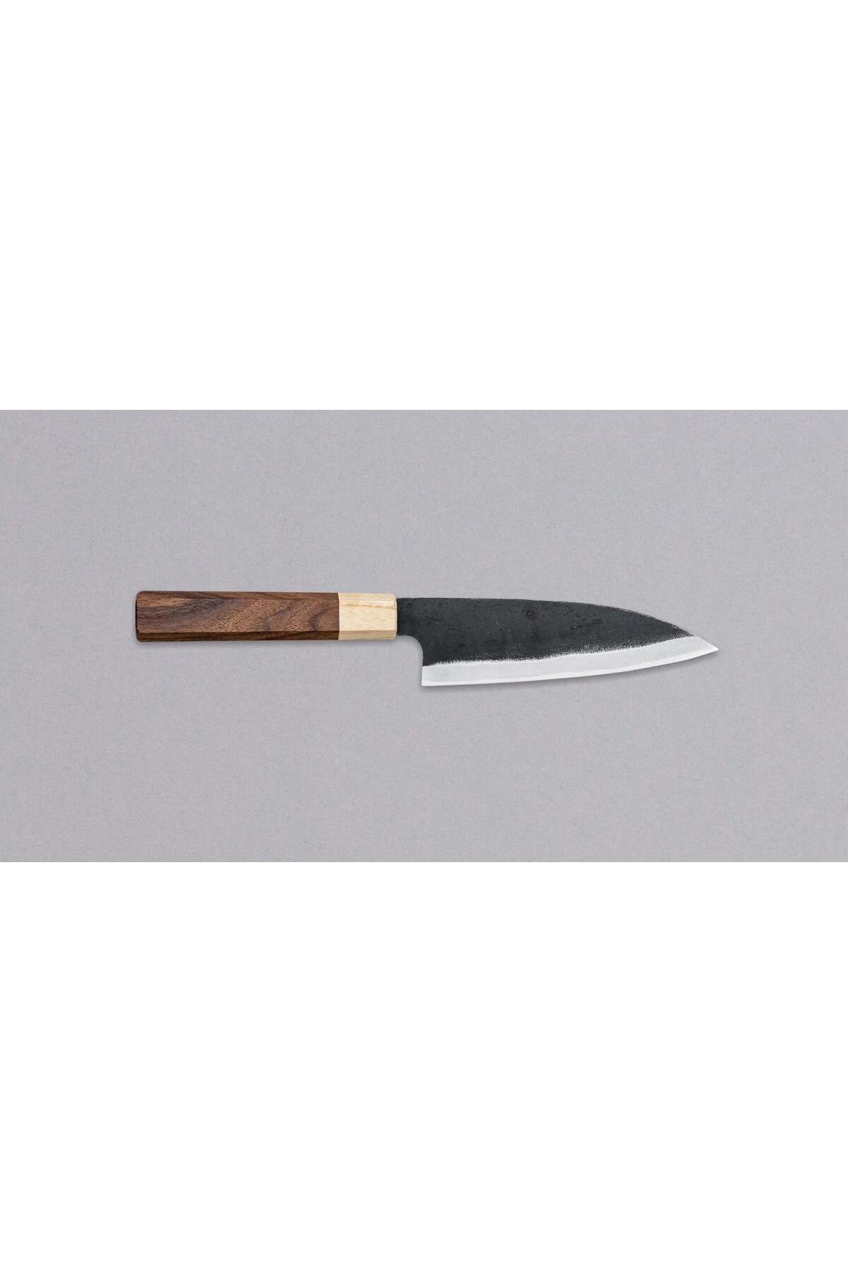 KAF Ahşap Yoshida Hamono SUJ-2 Santoku Funayuki - Kurouchi 155mm