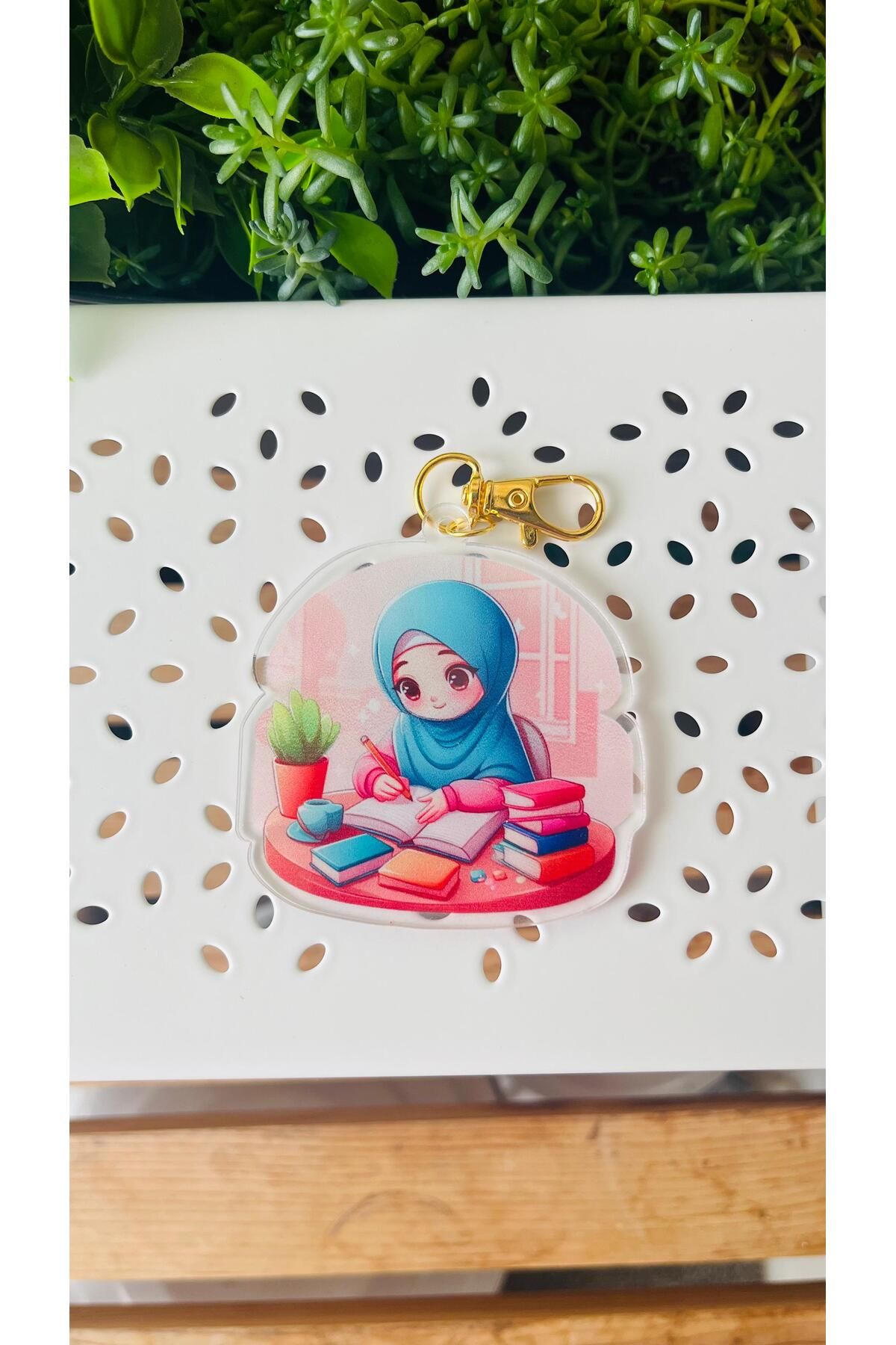 EMKSHOP İSLAMİ TASARIM UV BASKILI AKRİLİK ANAHTARLIKLAR (KALIN ÜRÜNDÜR SAĞLAM BASKILIDIR