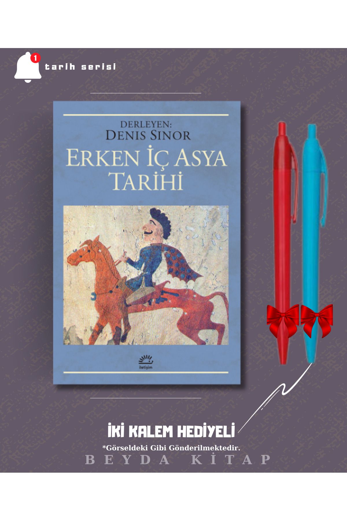 İletişim Yayınları Erken İç Asya Tarihi - Derleme - İki Kalem Hediyeli - TRİLTSYV