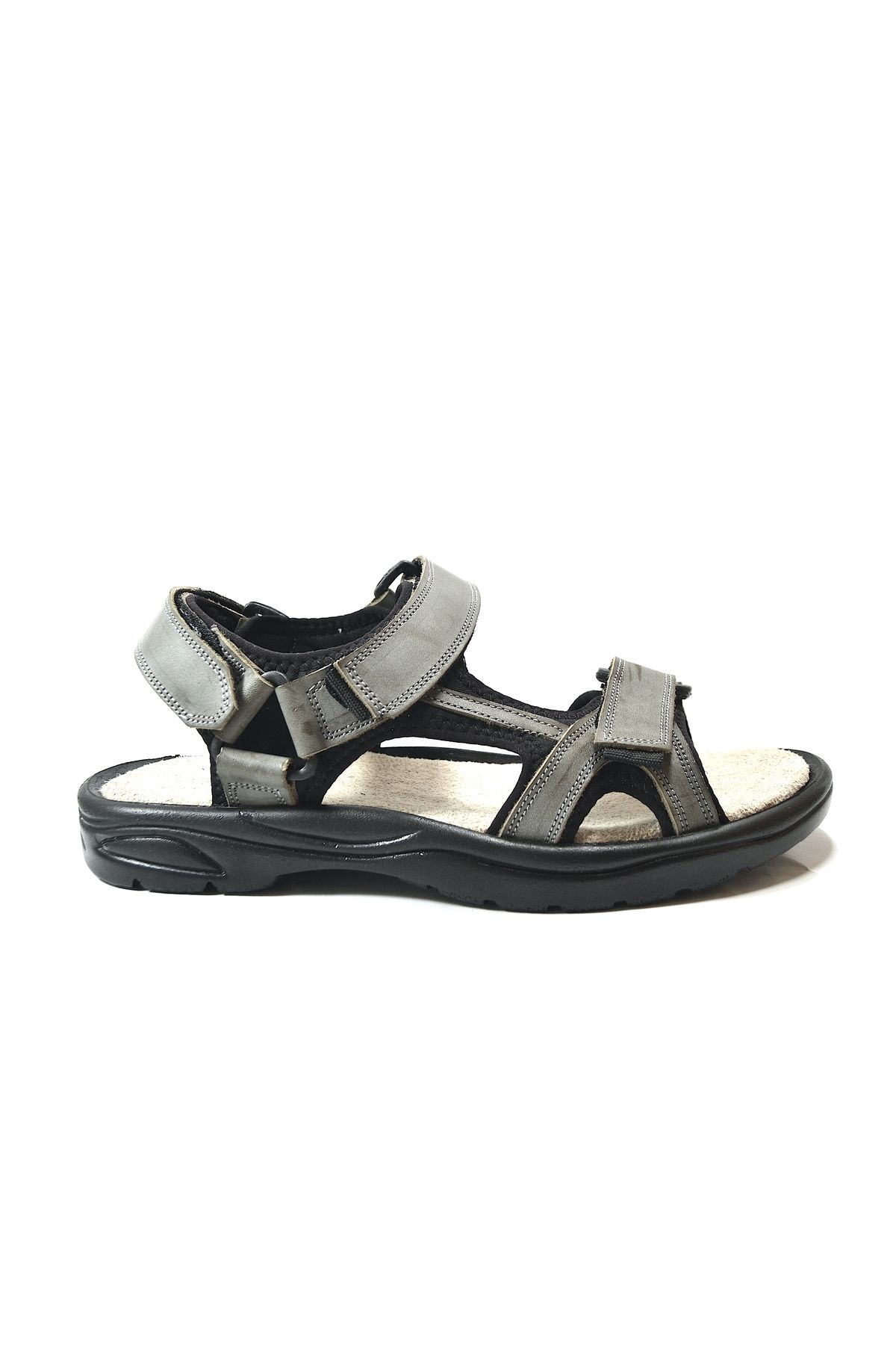Onlo Ayakkabı Onlo Ayakkabı DK.391 Hakiki Deri Cırtlı Anatomik Erkek Spor Sandalet