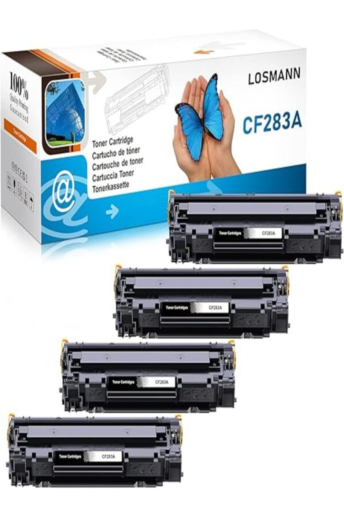 HP LaserJet Pro MFP M201n M202dw M225dw M225dw M225dw M225dw M225dw M127fn M127f (AURA 4 ADET TONER)