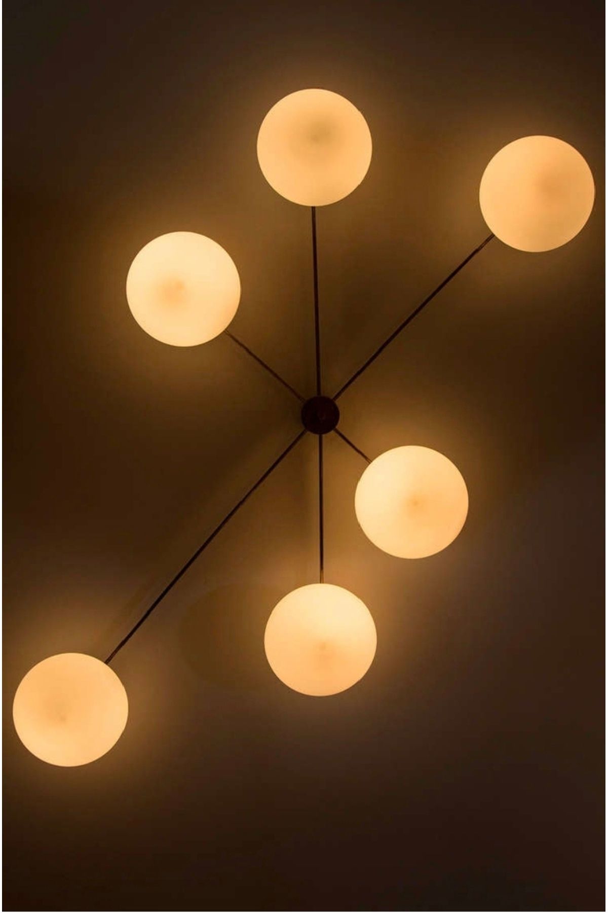 demet habek mylights Mylights demet habek altılı(6lı)yassı opal beyaz cam tavan yada duvar aydınlatma avize