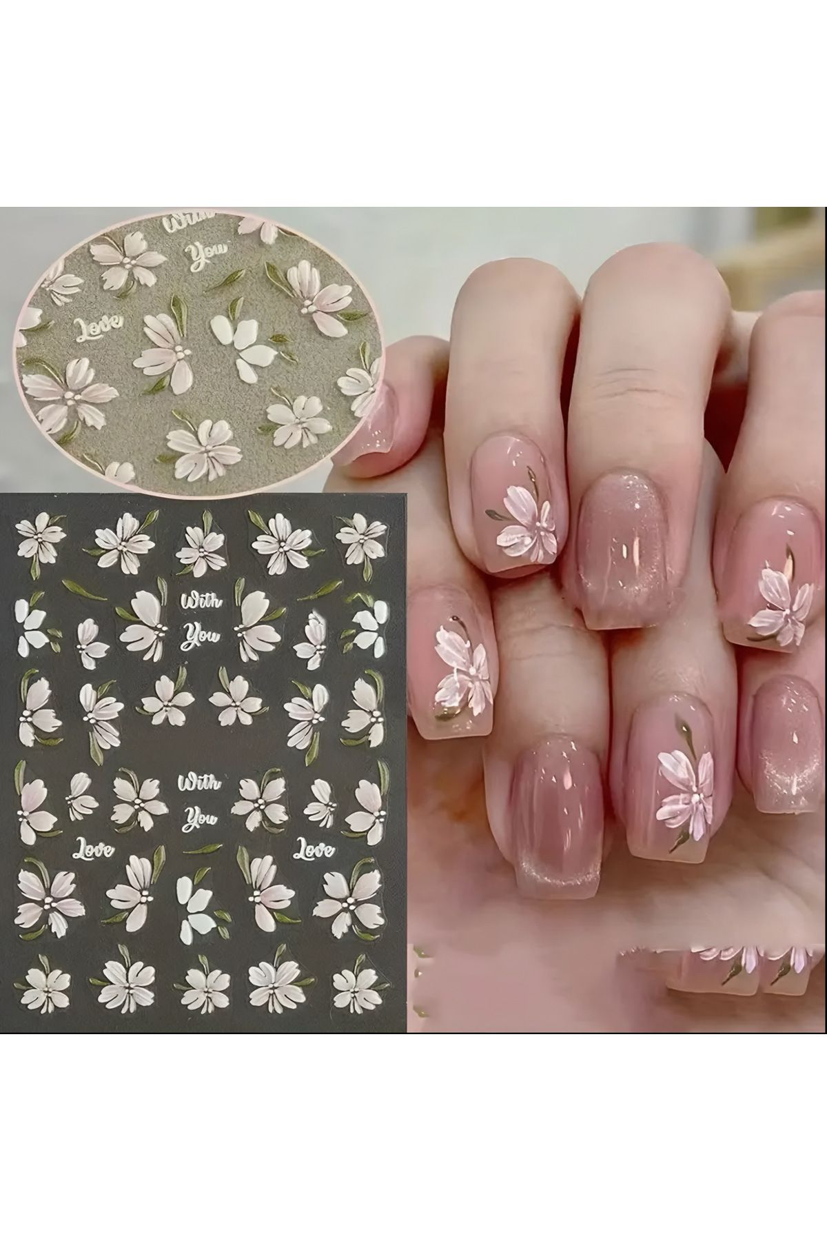 MAHLA Tırnak 5D yapışkan stiker