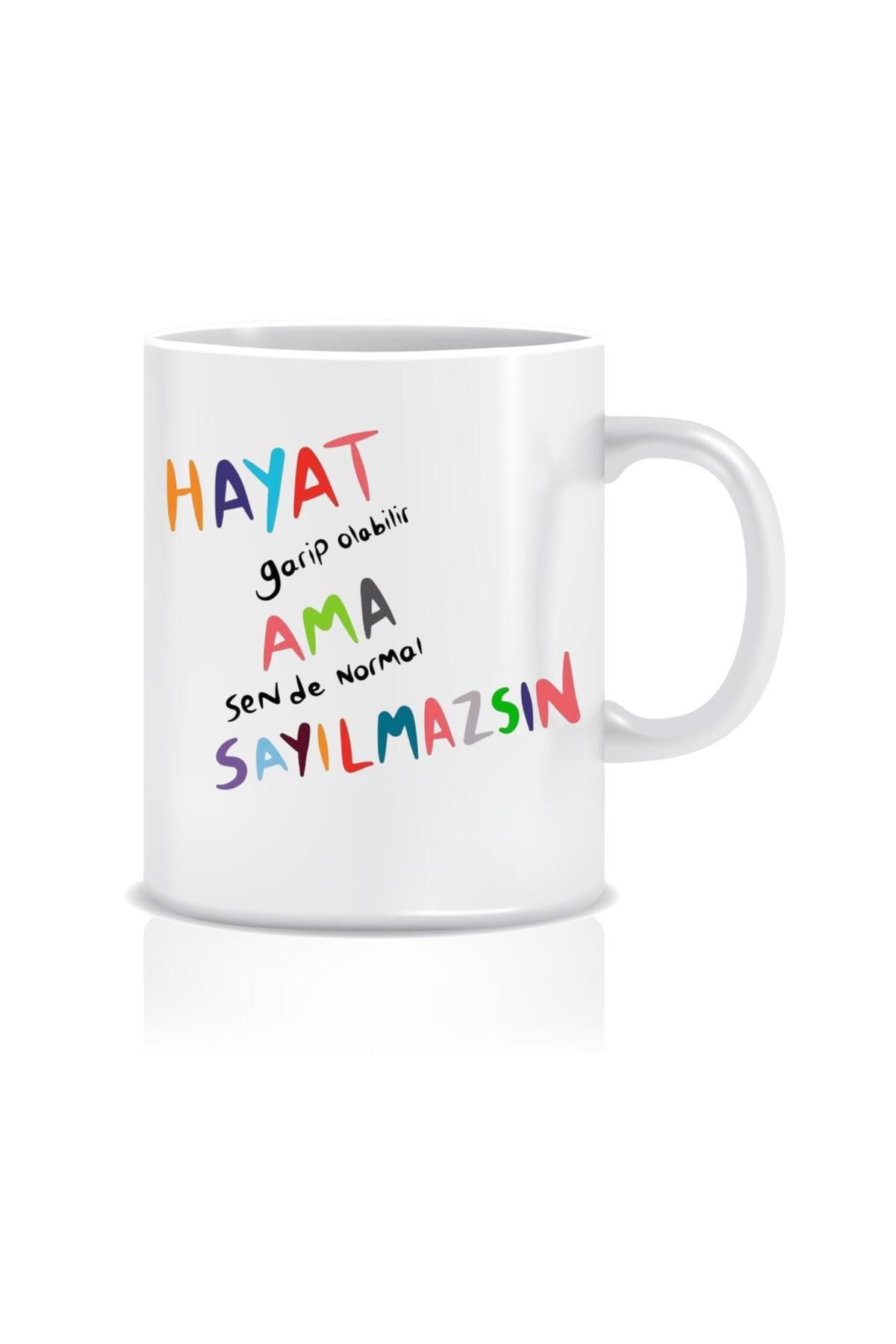 Puficca Tasarım Baskılı Kupa Bardak