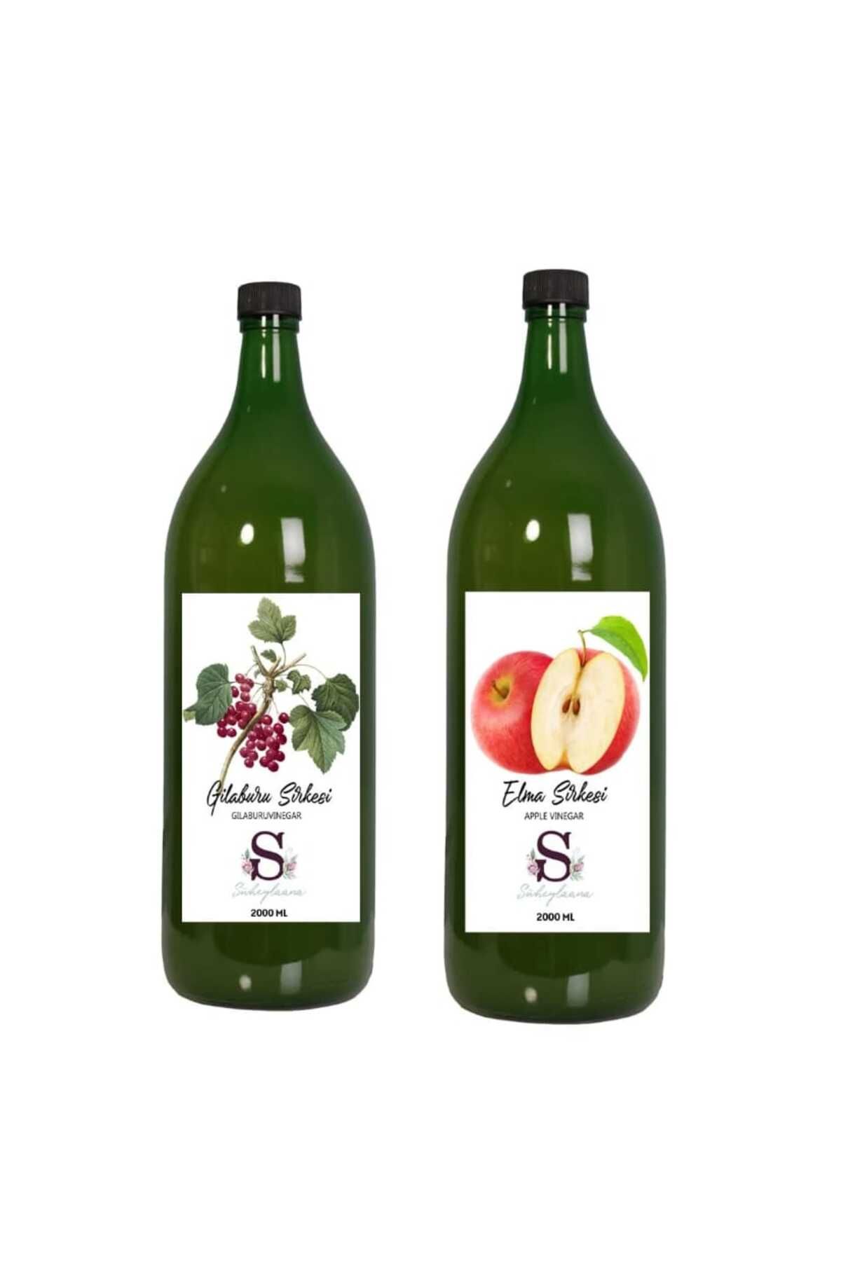 Süheylaana Doğal Gilaburu Sirkesi 2000 Ml - Doğal Elma Sirkesi 2000 Ml