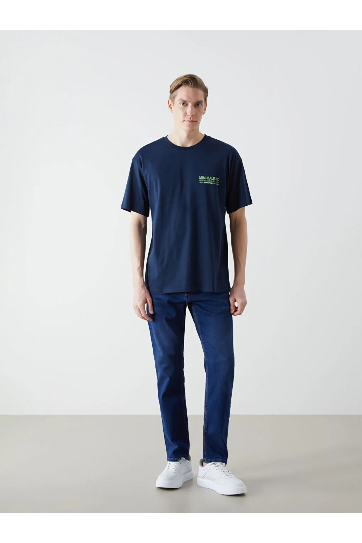 LC Waikiki LCW ECO Indigo Regular Fit Erkek Jean Pantolon