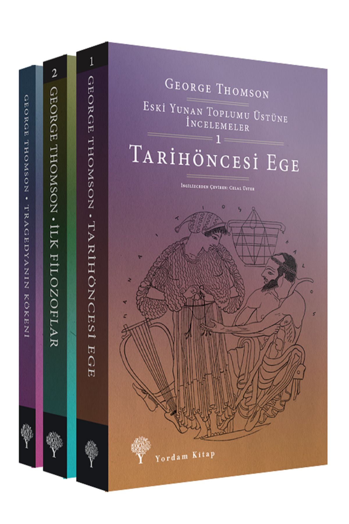 Yordam Kitap Eski Yunan Seti: TARİHÖNCESİ EGE + İLK FİLOZOFLAR + TRAGEDYANIN KÖKENİ / George THOMSON